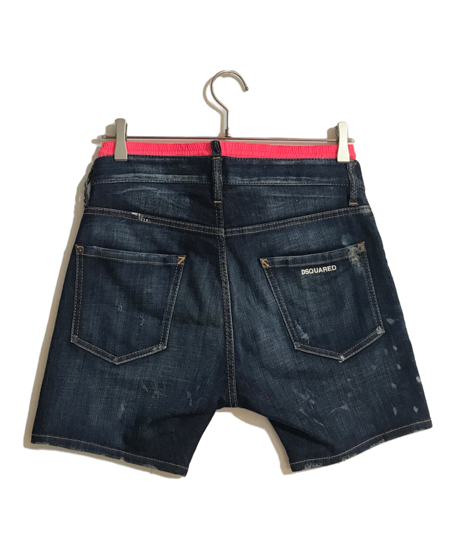 名作DSQUARED2ディースクエアードフェイクレイヤードバイカーデニム限定