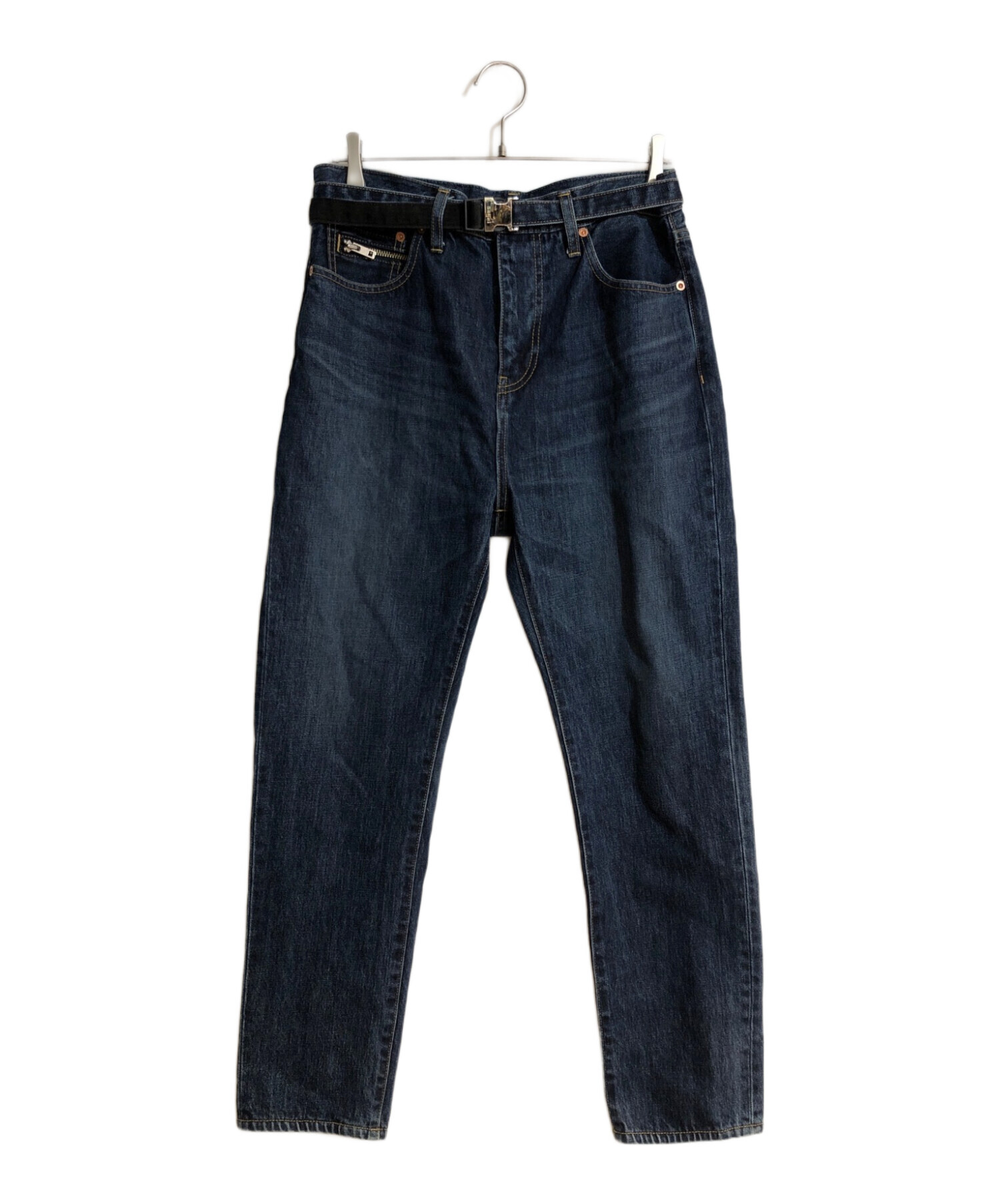 中古・古着通販】sacai (サカイ) 23SS ベルト付きデニムパンツ 
