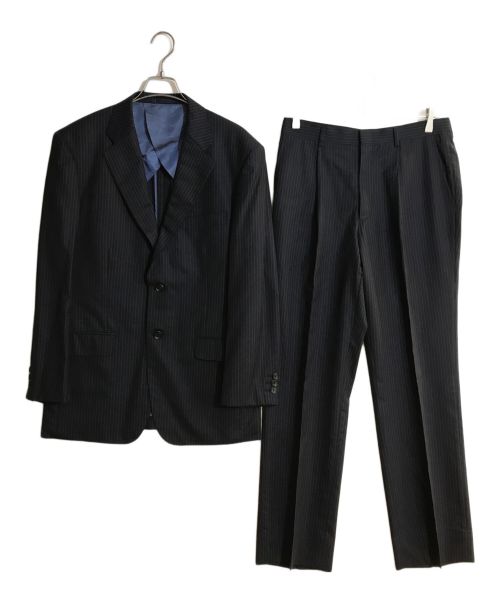 古着 zegna セットアップ イタリア製 スーツ ゼニア ピン