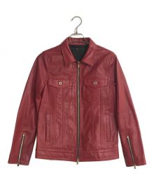 中古・古着通販】NO ID. (ノーアイディー) カウベジタブルZIP-Gジャン 