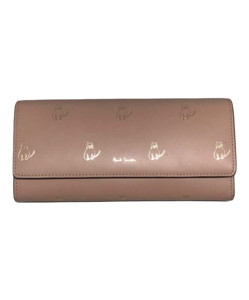 中古・古着通販】PAUL SMITH (ポールスミス) 猫モチーフ長財布 