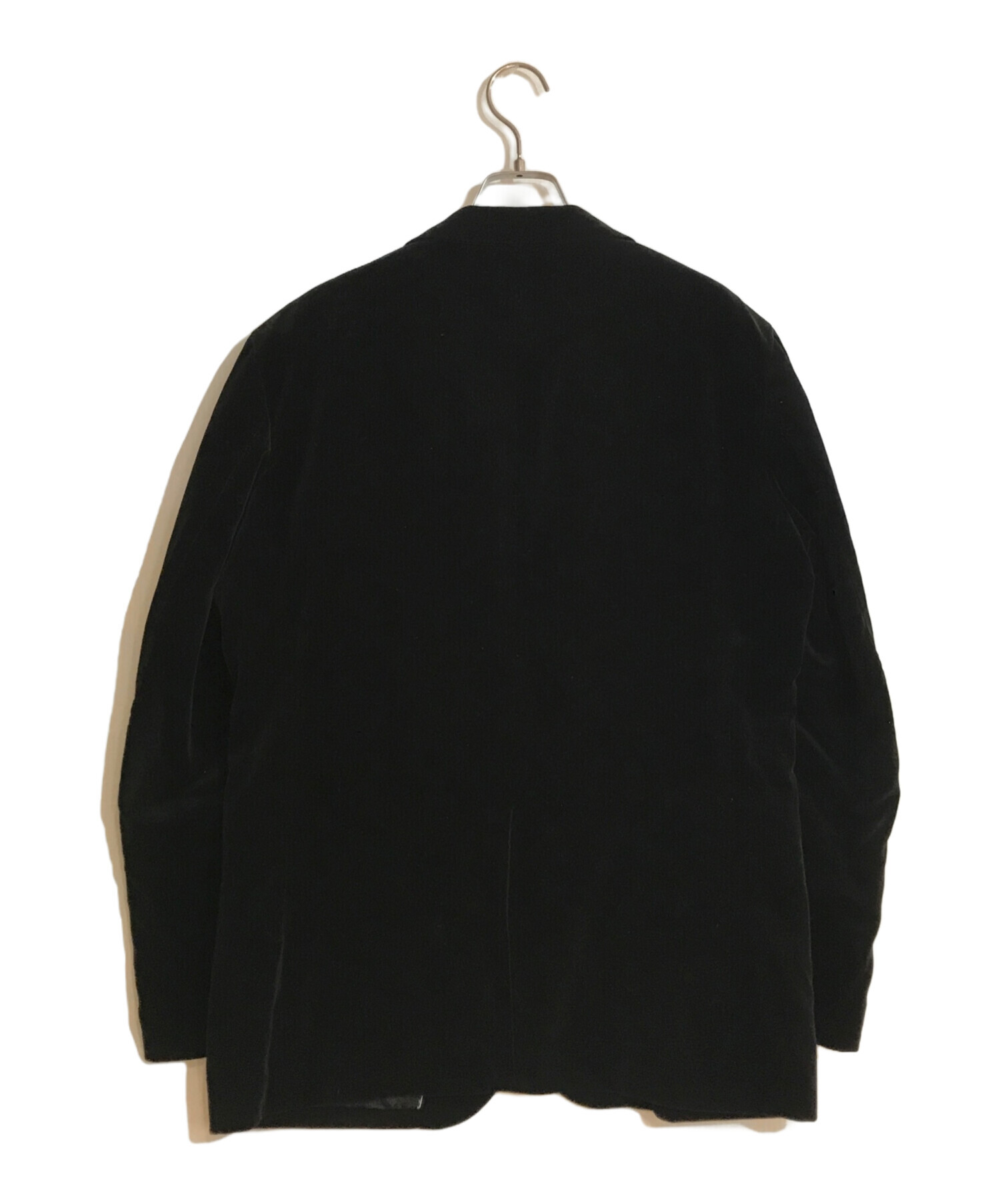 Paul Smith ポールスミス ブラック ベロアジャケット 中古・古着通販
