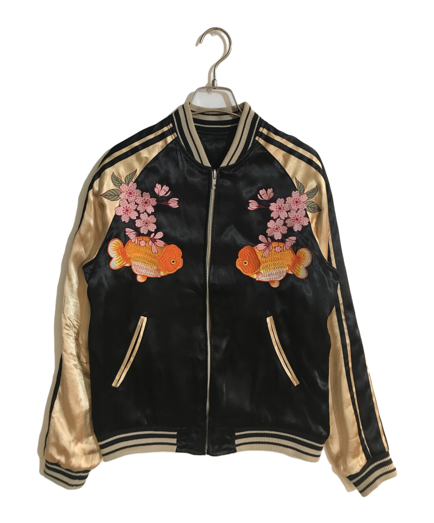 中古・古着通販】花旅楽団 (ハナタビガクダン) リバーシブルスカジャン 