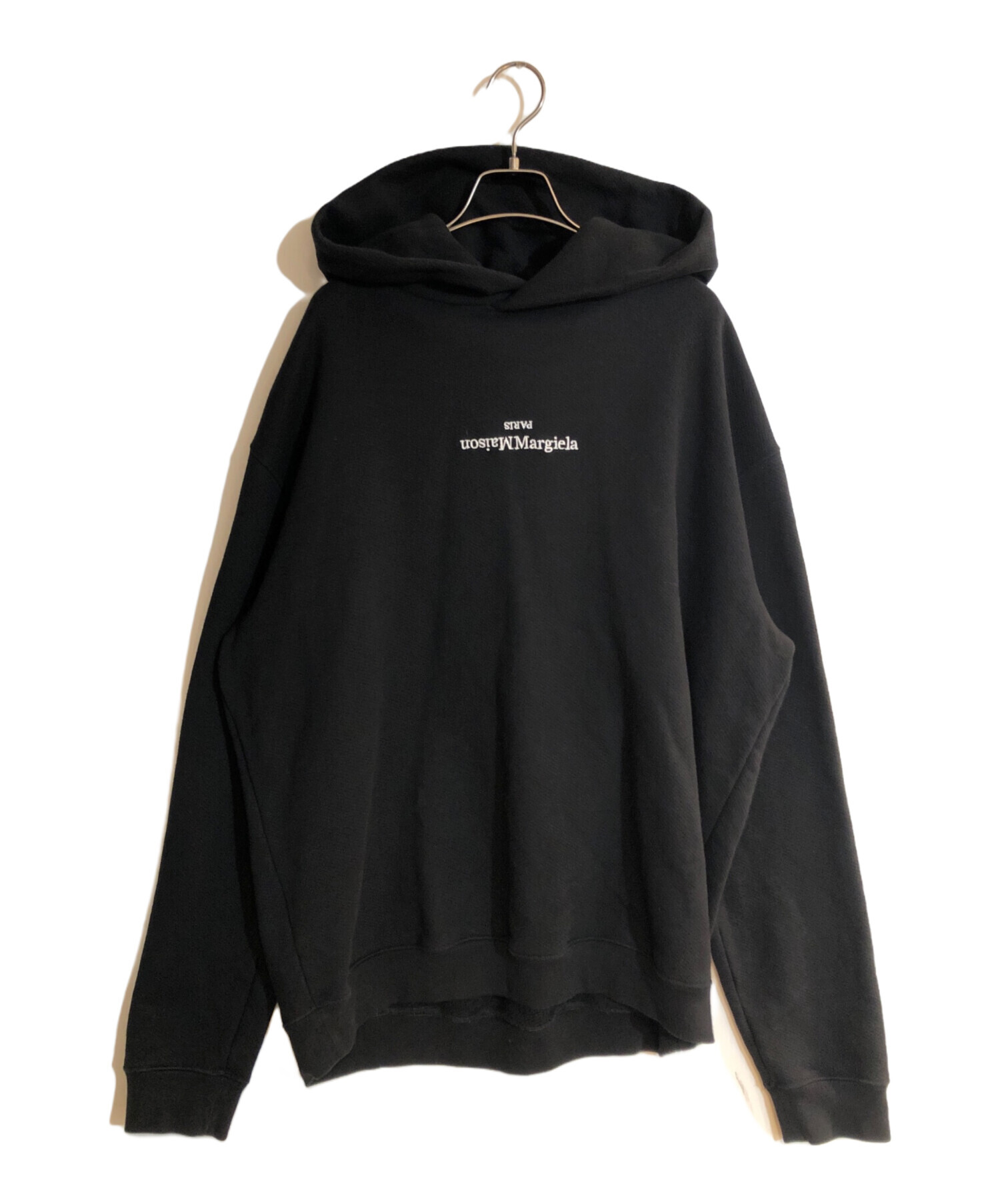 Maison margielaメゾンマルジェラ 反転ロゴ パーカー XL｜ファッション