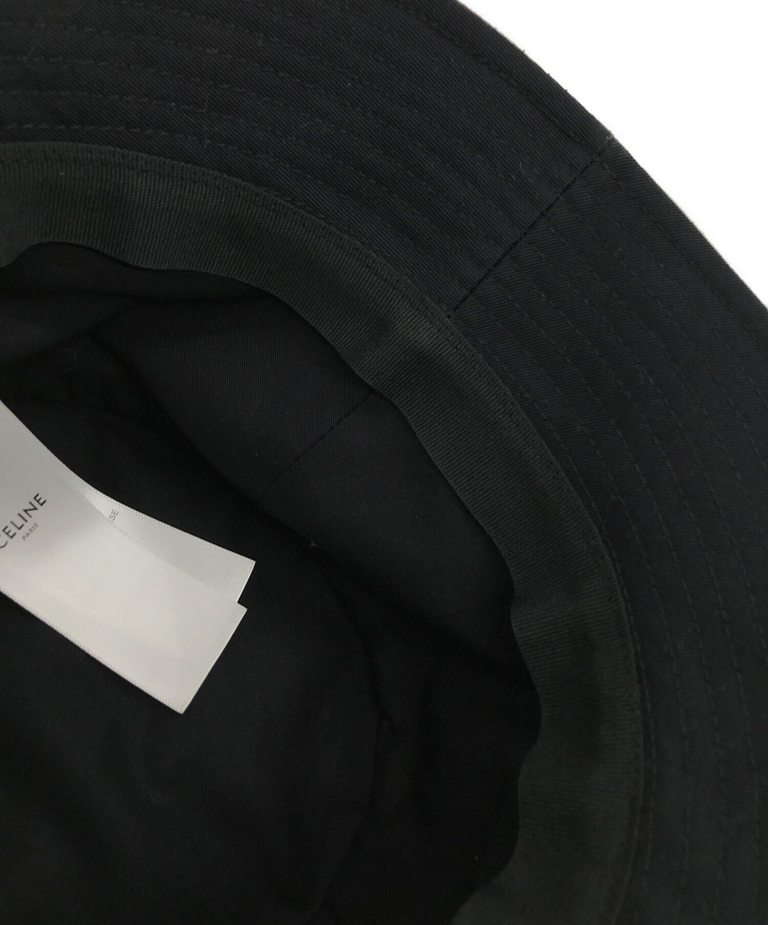 中古・古着通販】CELINE (セリーヌ) ロゴ刺繍 バケットハット ウルトラ  