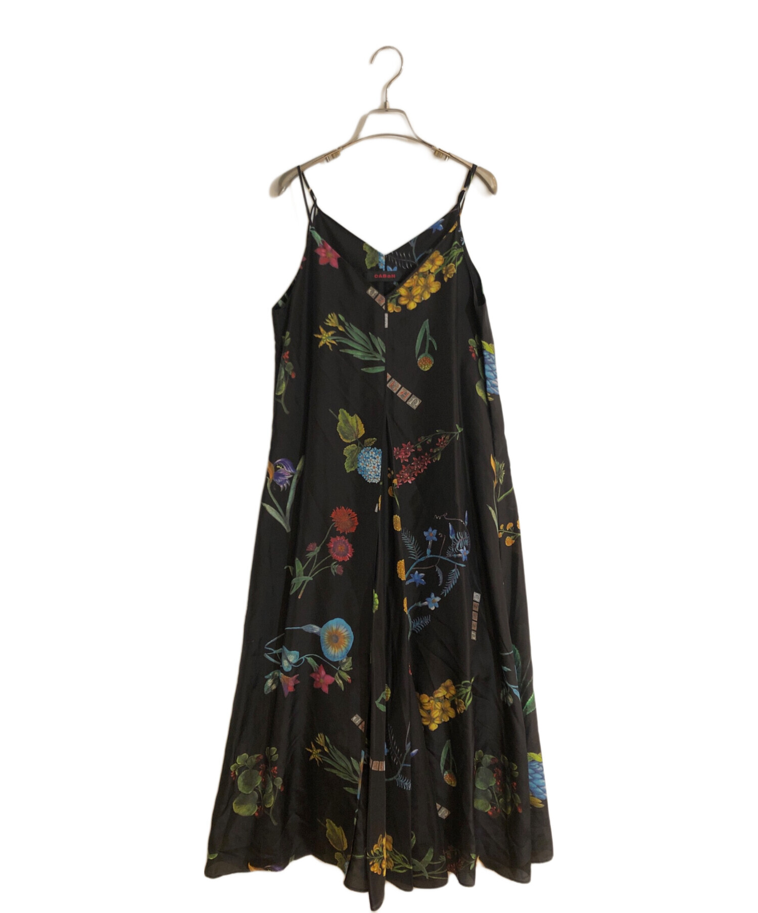 中古・古着通販】CABaN (キャバン) シルク ボタニカルプリント  