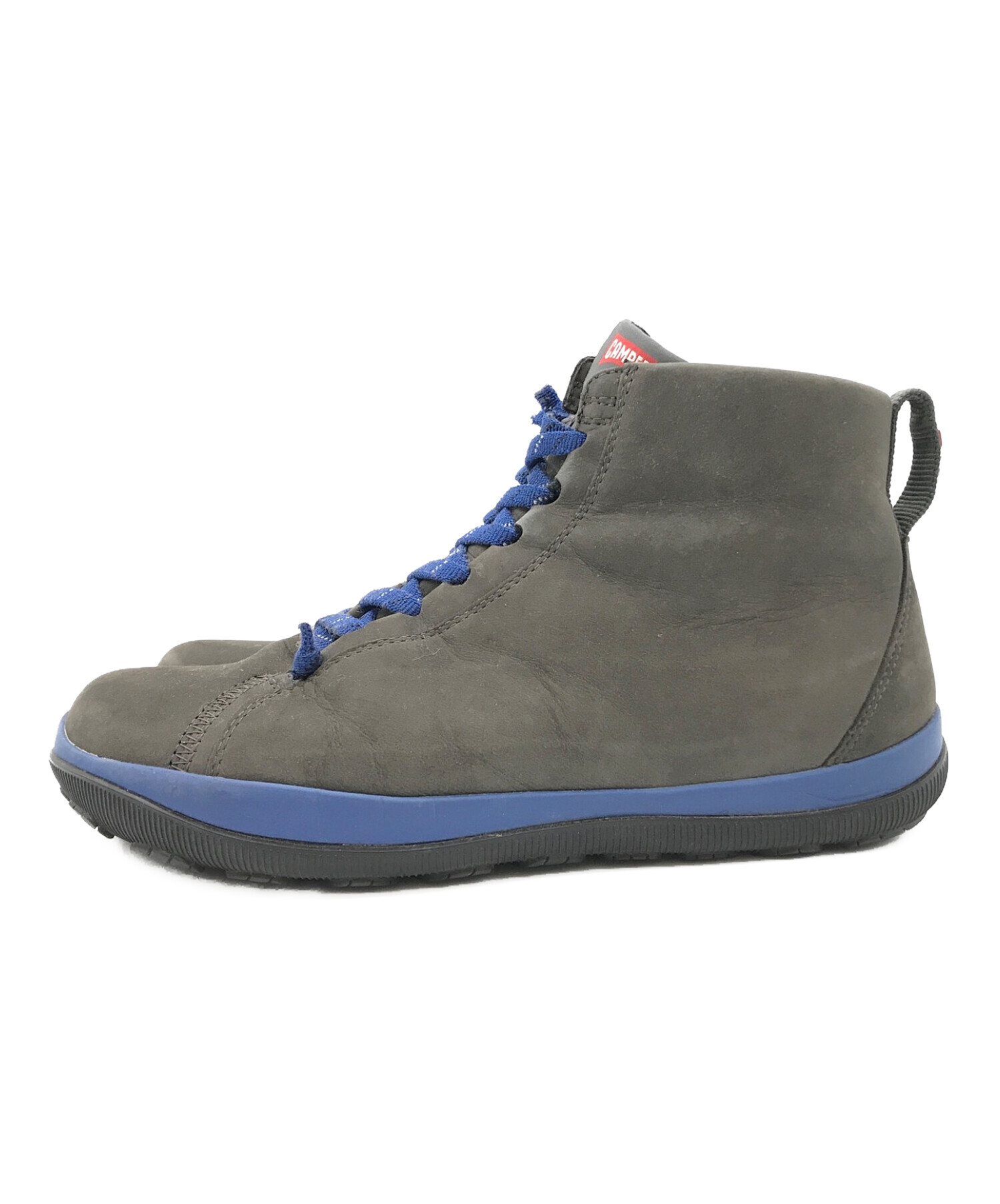 中古・古着通販】CAMPER (カンペール) アンクルブーツ グレー サイズ 