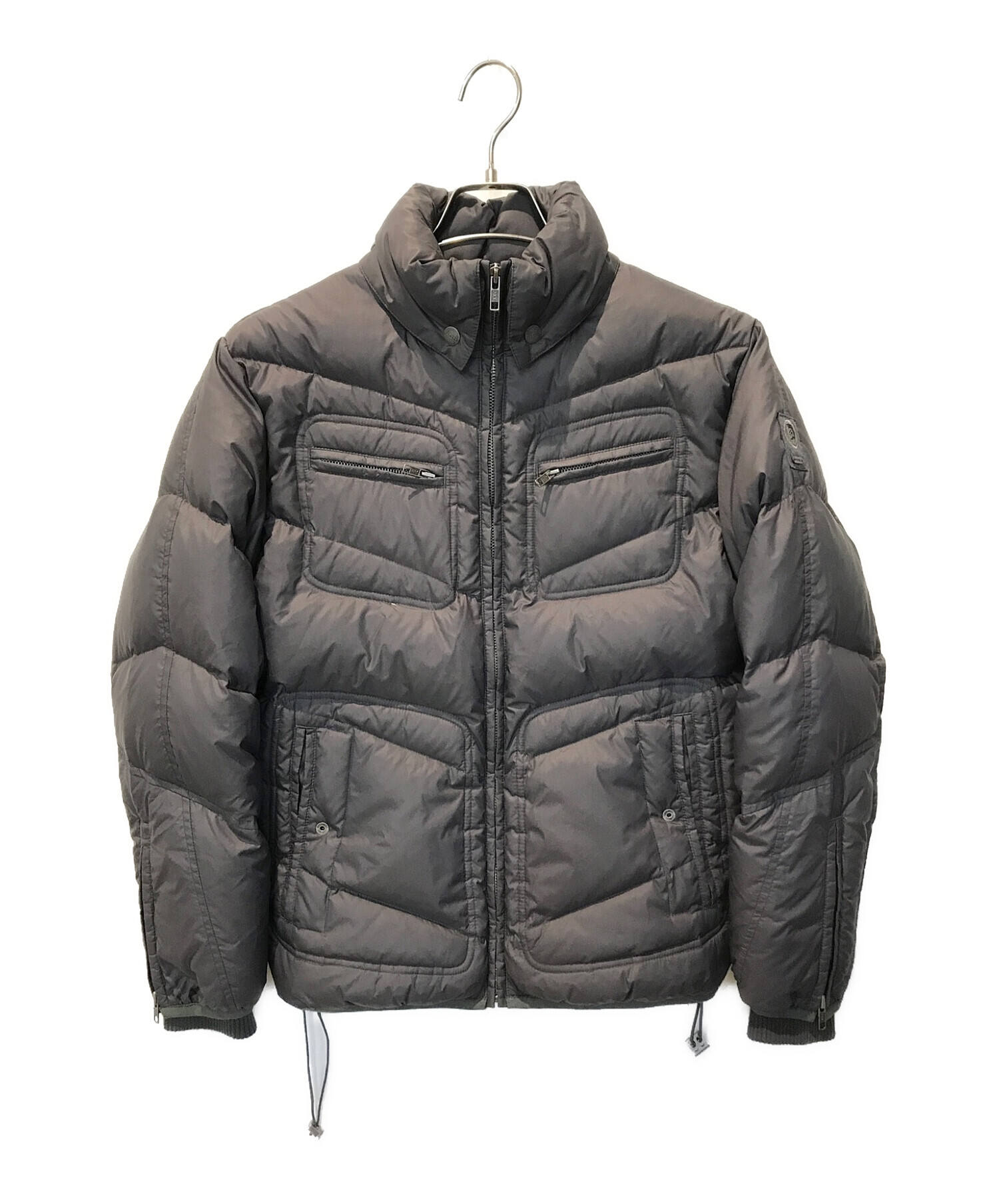 中古・古着通販】DIESEL (ディーゼル) ダウンジャケット グレー 