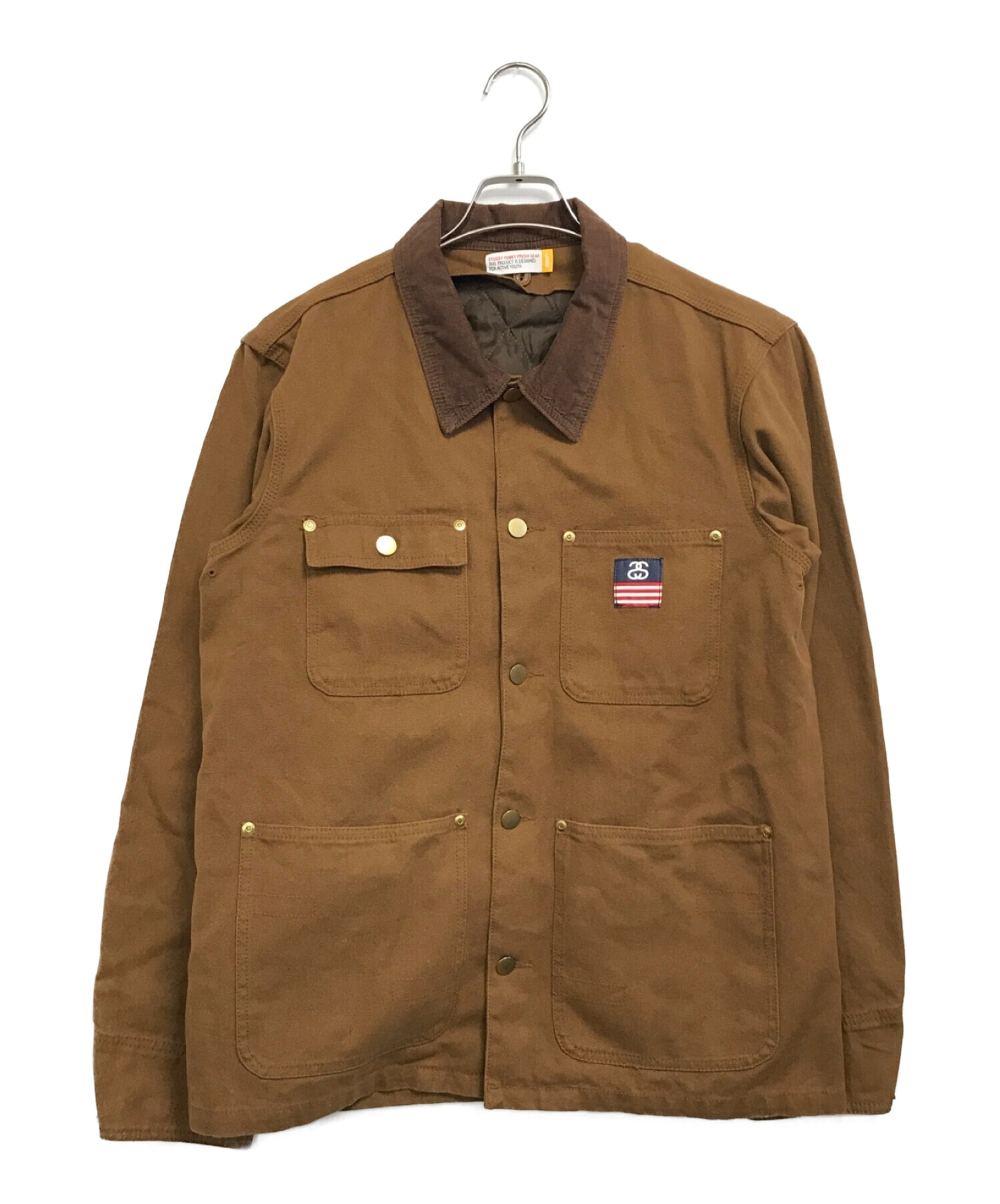 STUSSY ステューシー ダックジャケット 癒せる カバーオール ライナー 