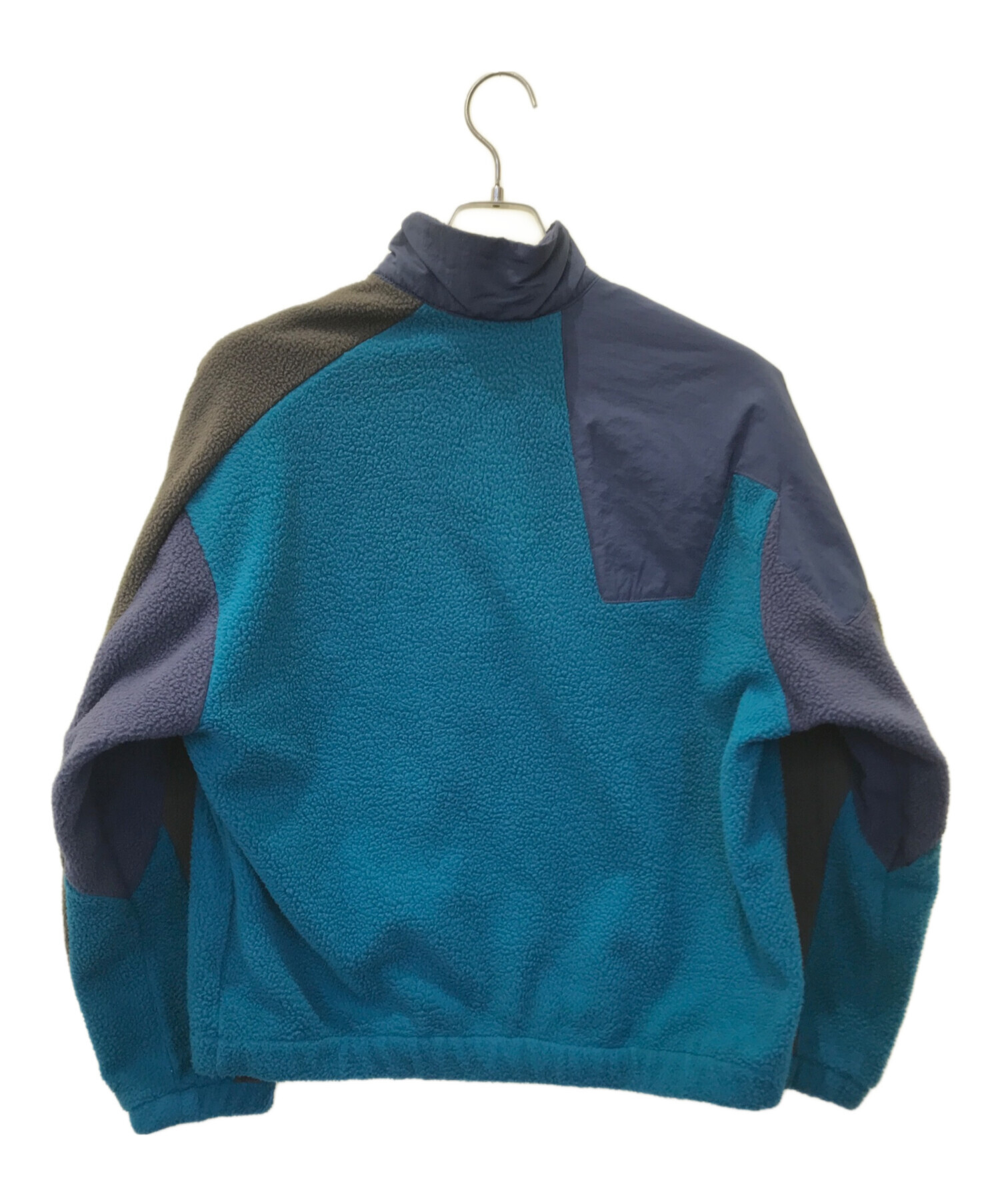 中古・古着通販】adidas (アディダス) ハーフジップフリース ブルー  