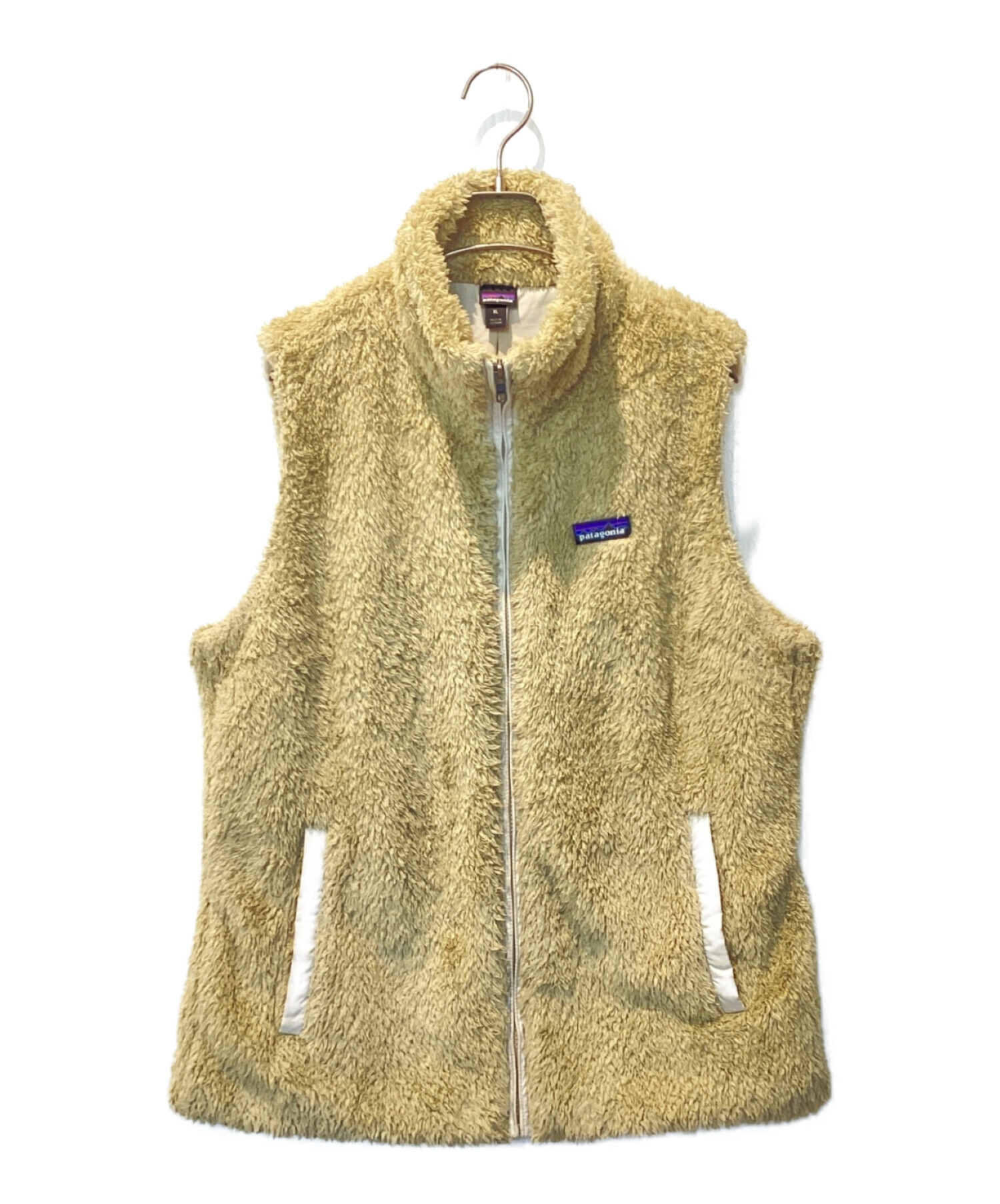 中古・古着通販】Patagonia (パタゴニア) フリースベスト ベージュ 
