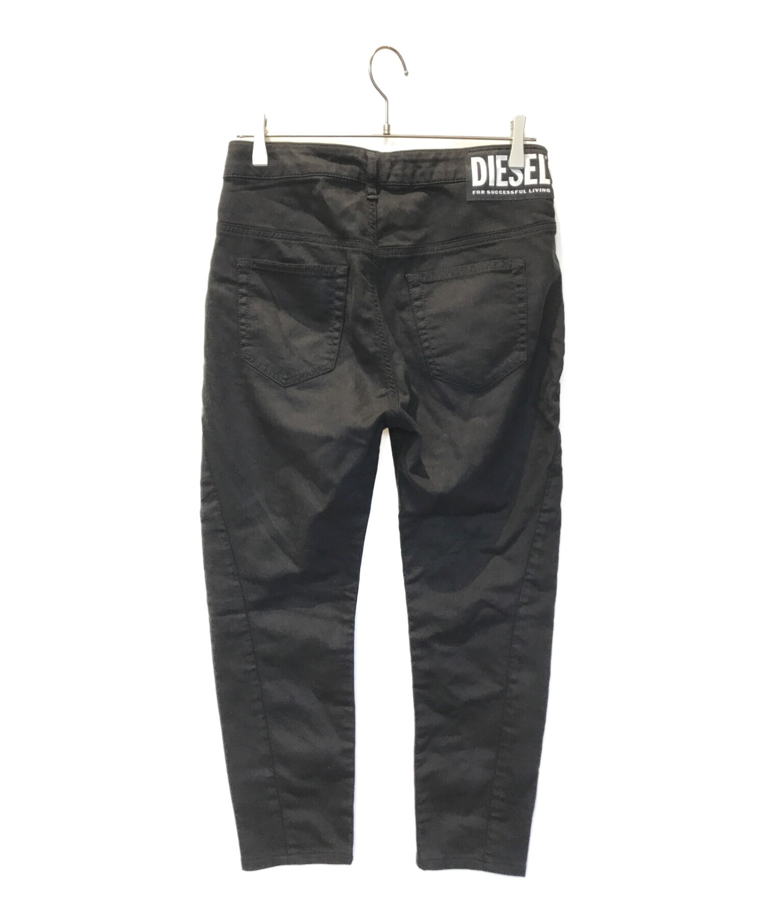 中古・古着通販】DIESEL (ディーゼル) ジョグデニムパンツ ブラック 
