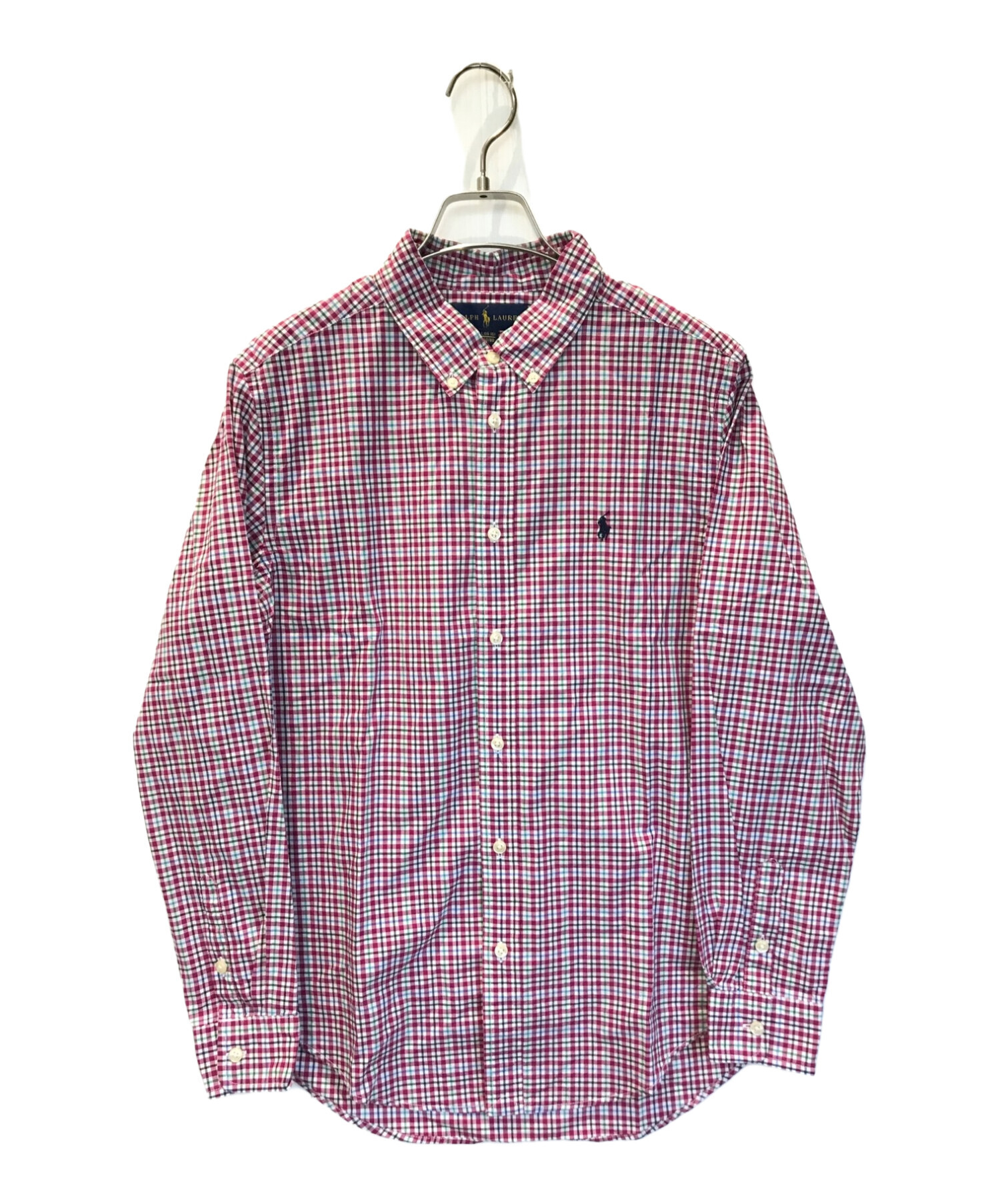 中古・古着通販】RALPH LAUREN (ラルフローレン) チェックシャツ 