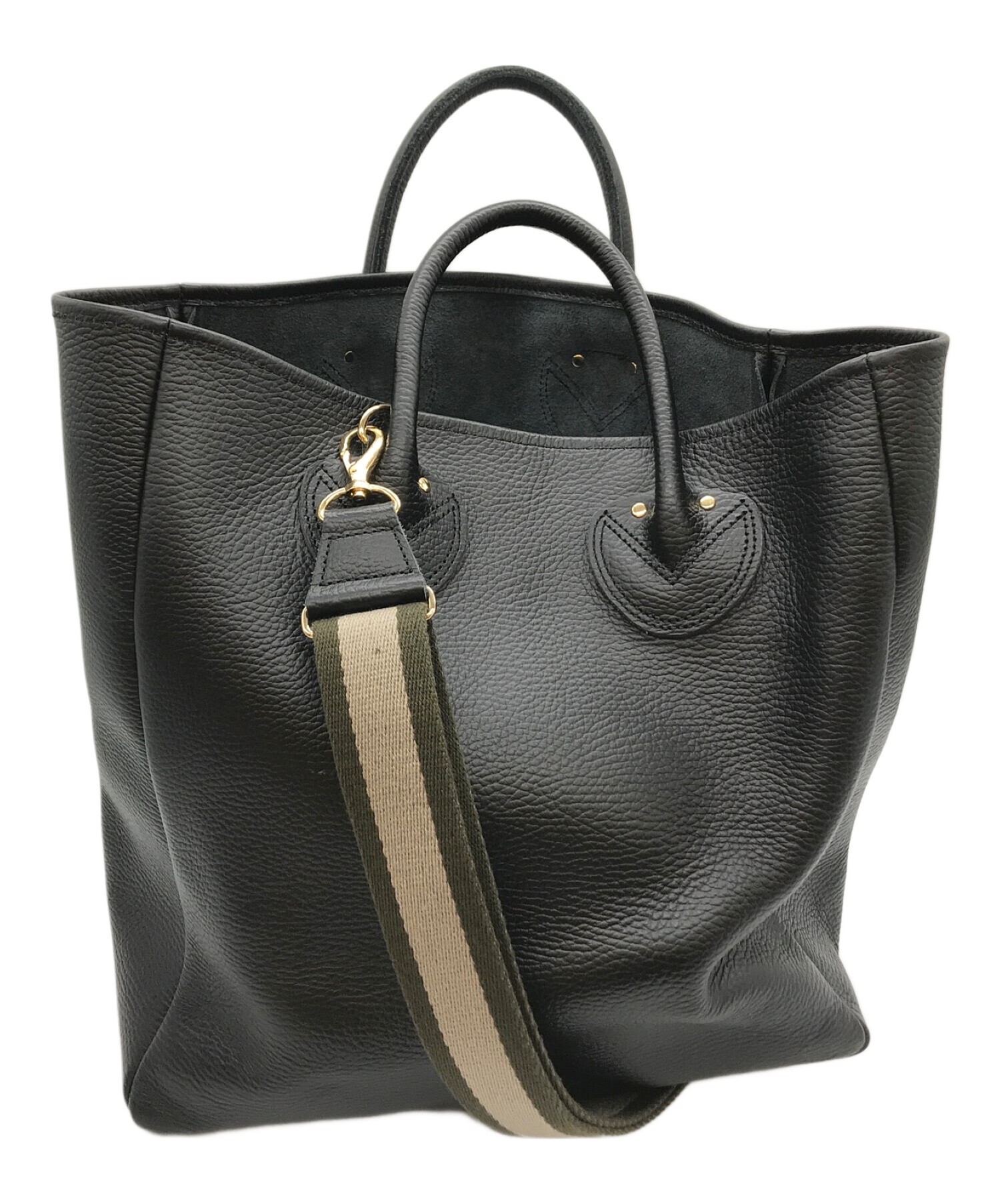 YOUNG&OLSEN レザートートバッグ M 心細く ヤングアンドオルセン