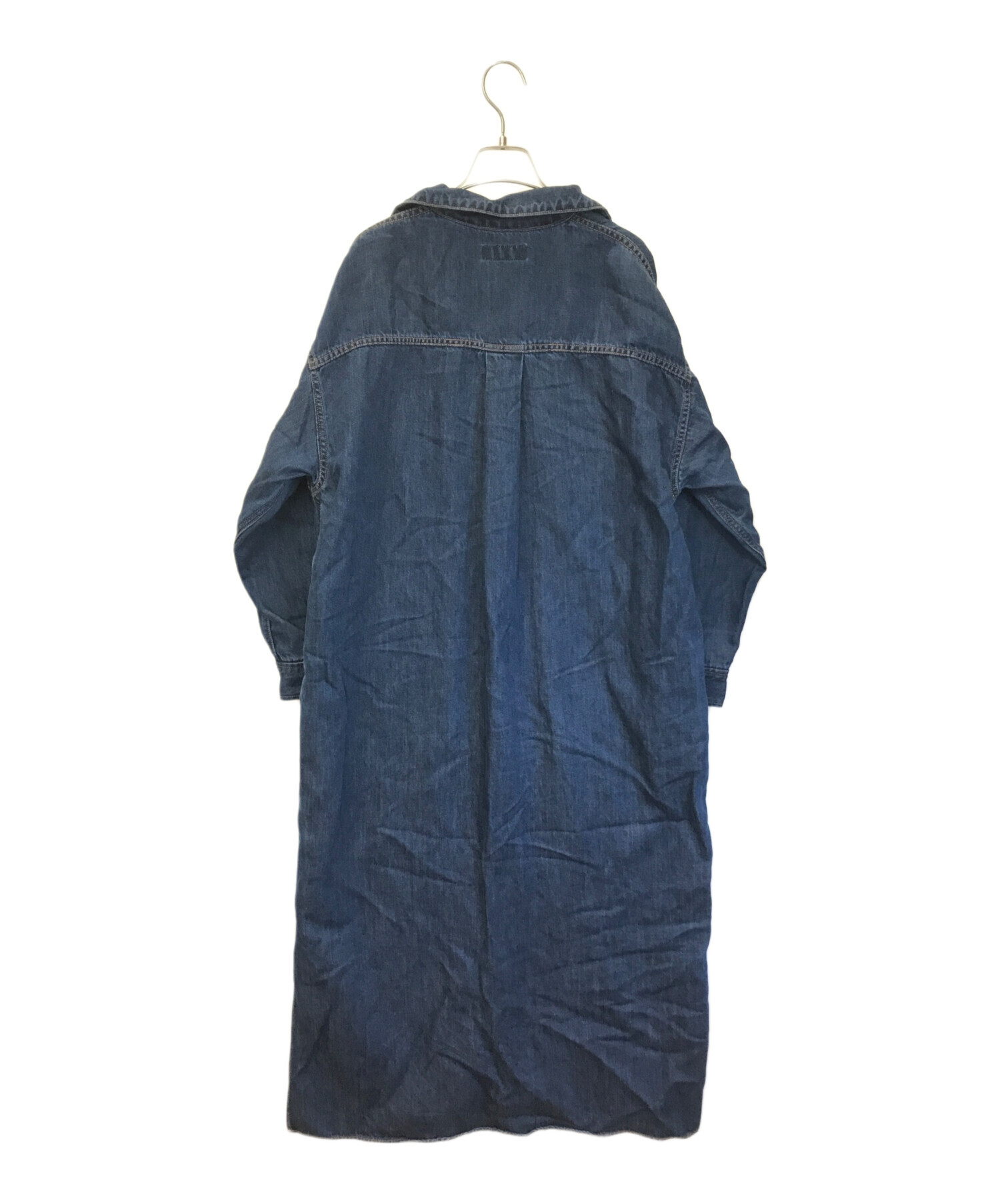 中古・古着通販】SACRA (サクラ) リネンブレンドデニムスキッパー 