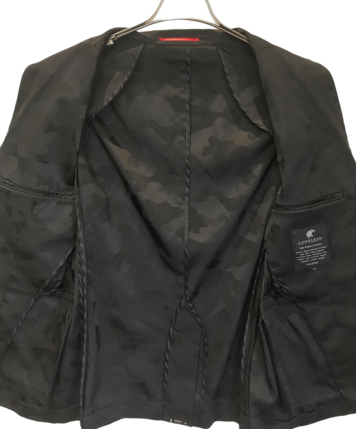 中古・古着通販】LOVELESS (ラブレス) セットアップスーツ ブラック 