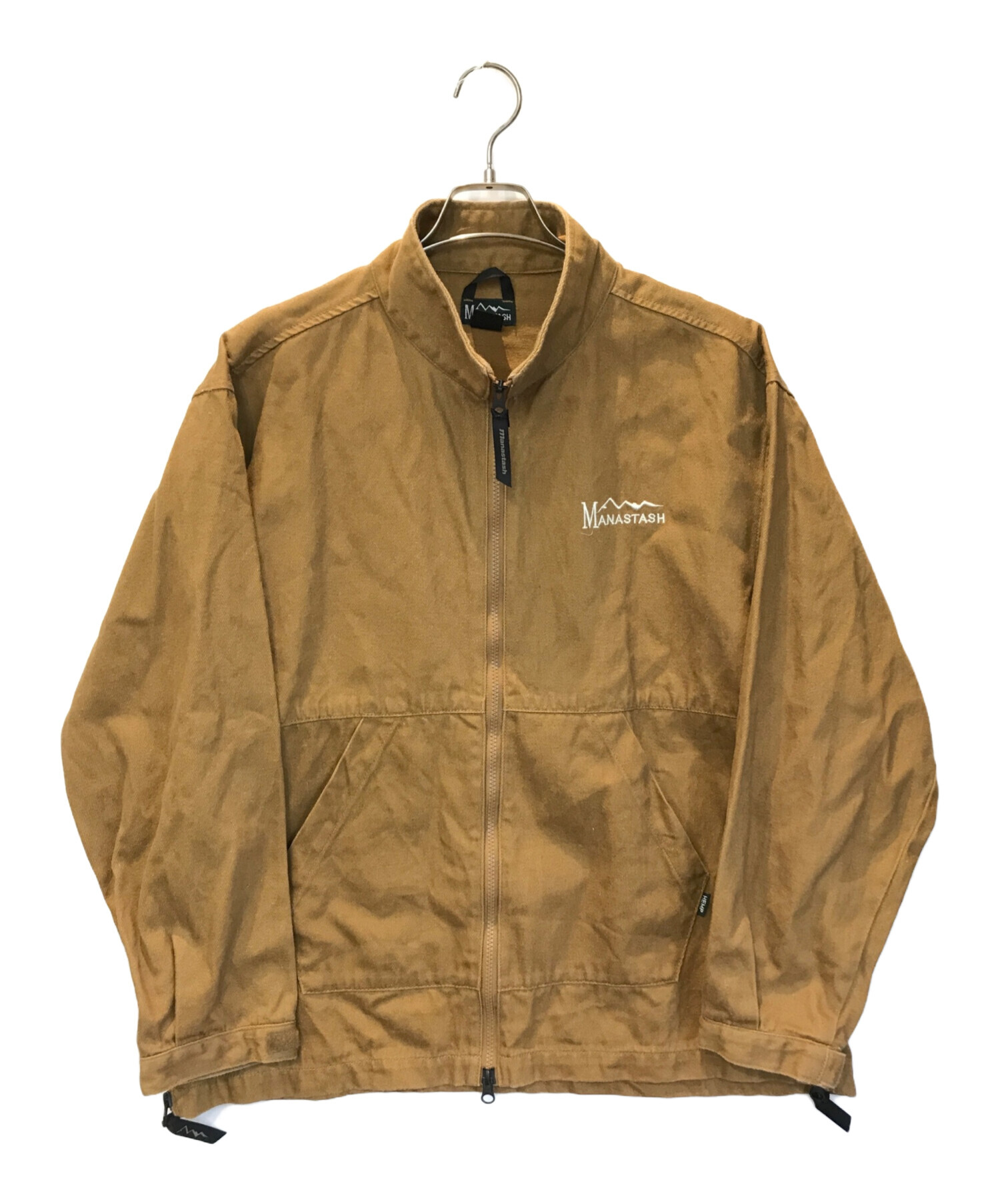☆美品☆マナスタッシュ ヘンプジャケット 麻ジャケット size L 
