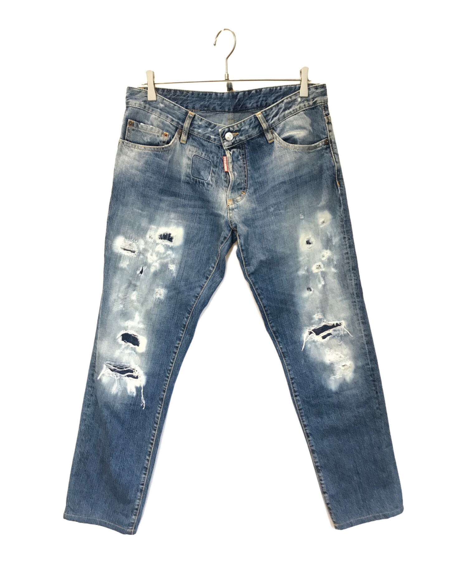 中古・古着通販】DSQUARED2 (ディースクエアード) ダメージ加工デニム  