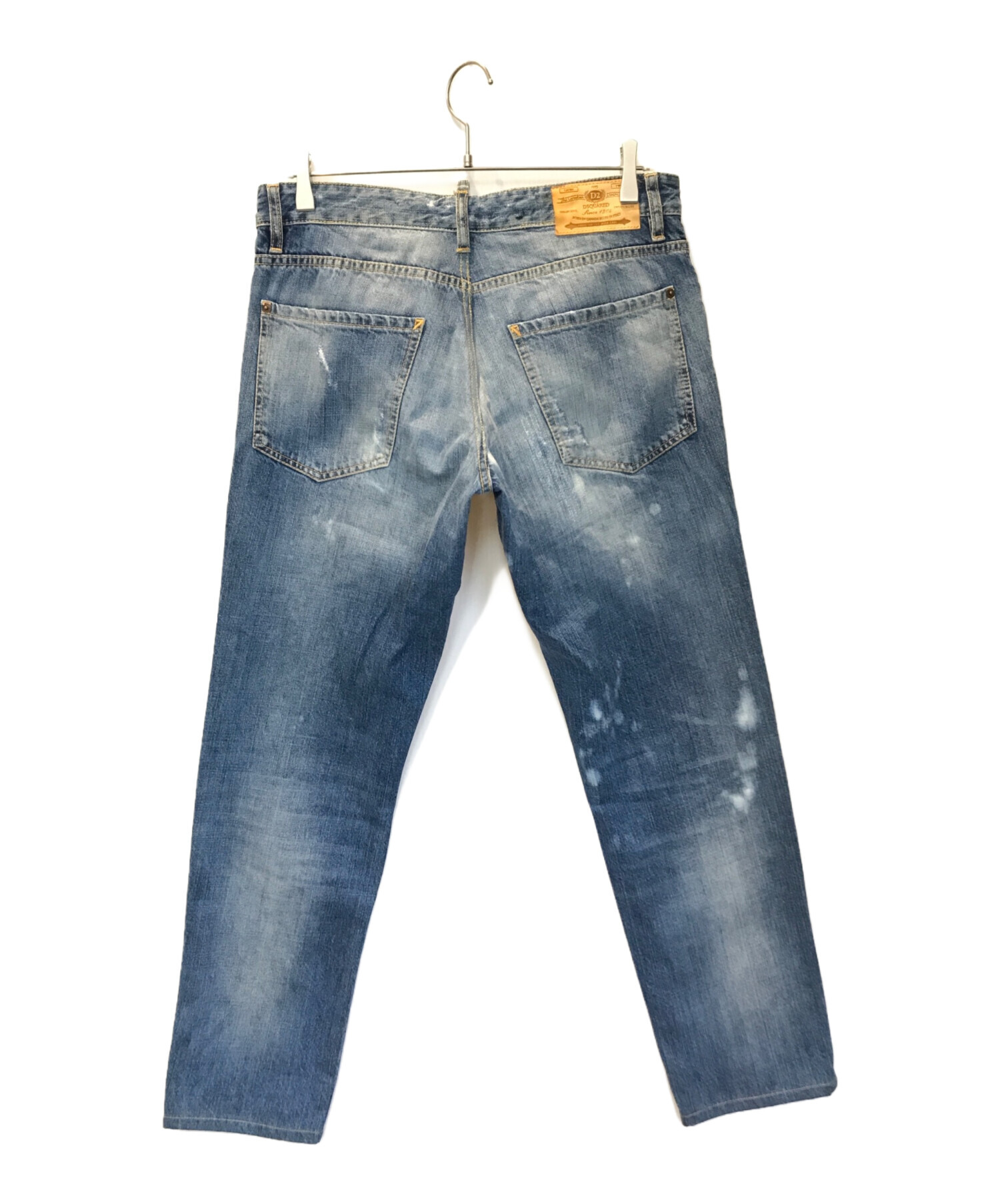 中古・古着通販】DSQUARED2 (ディースクエアード) ダメージ加工デニム  