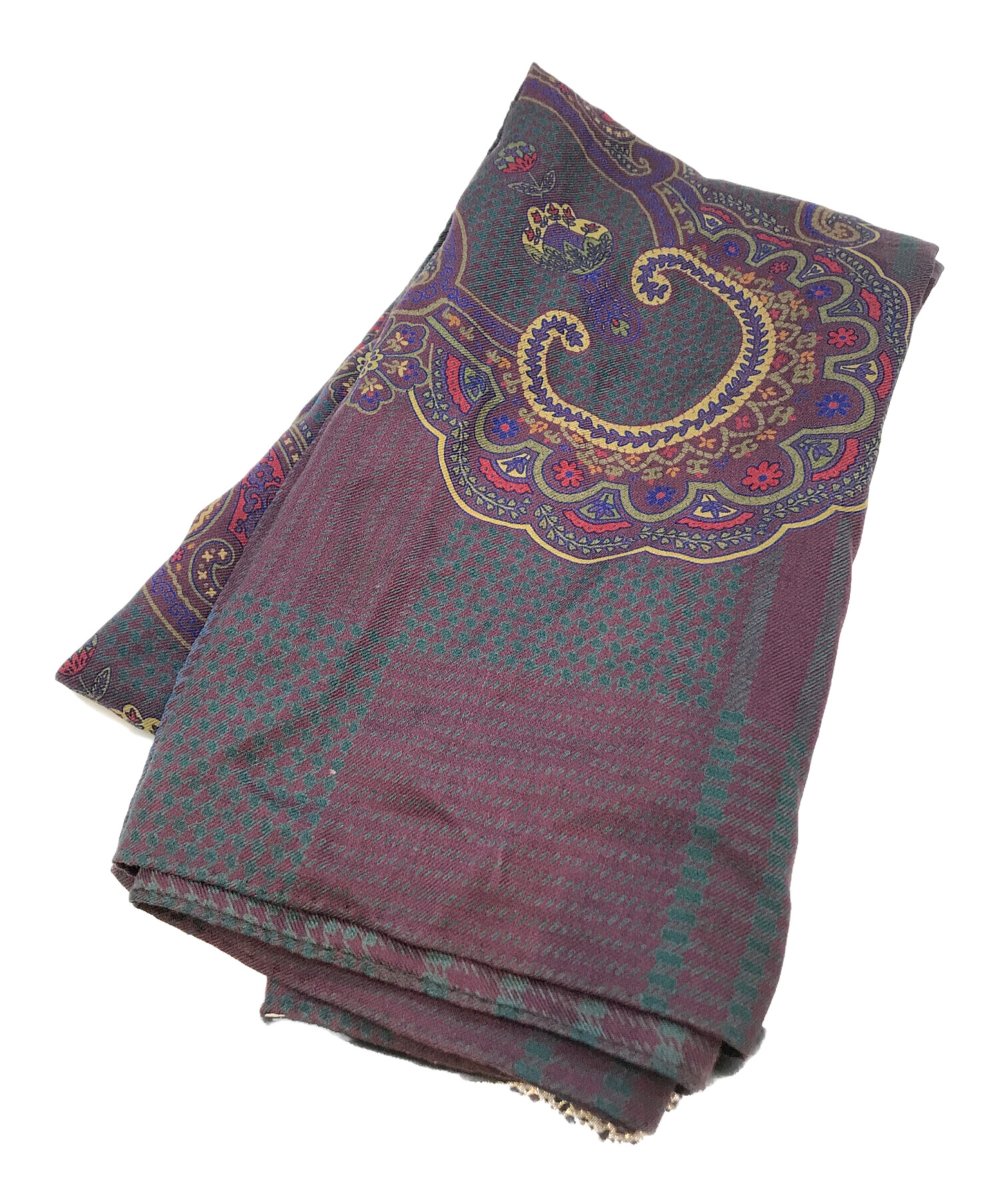 中古・古着通販】ETRO (エトロ) ストール パープル｜ブランド・古着 
