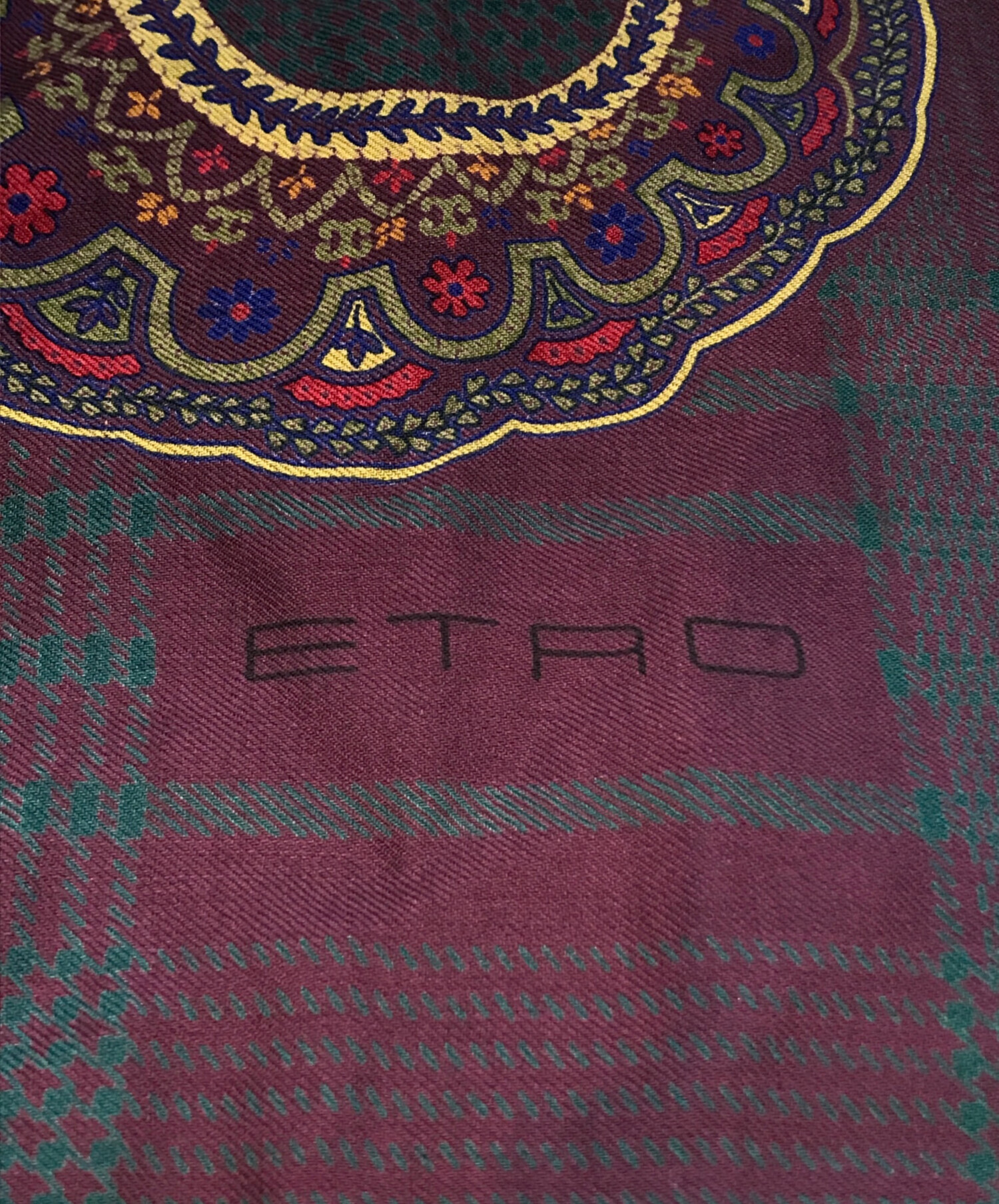中古・古着通販】ETRO (エトロ) ストール パープル｜ブランド・古着 