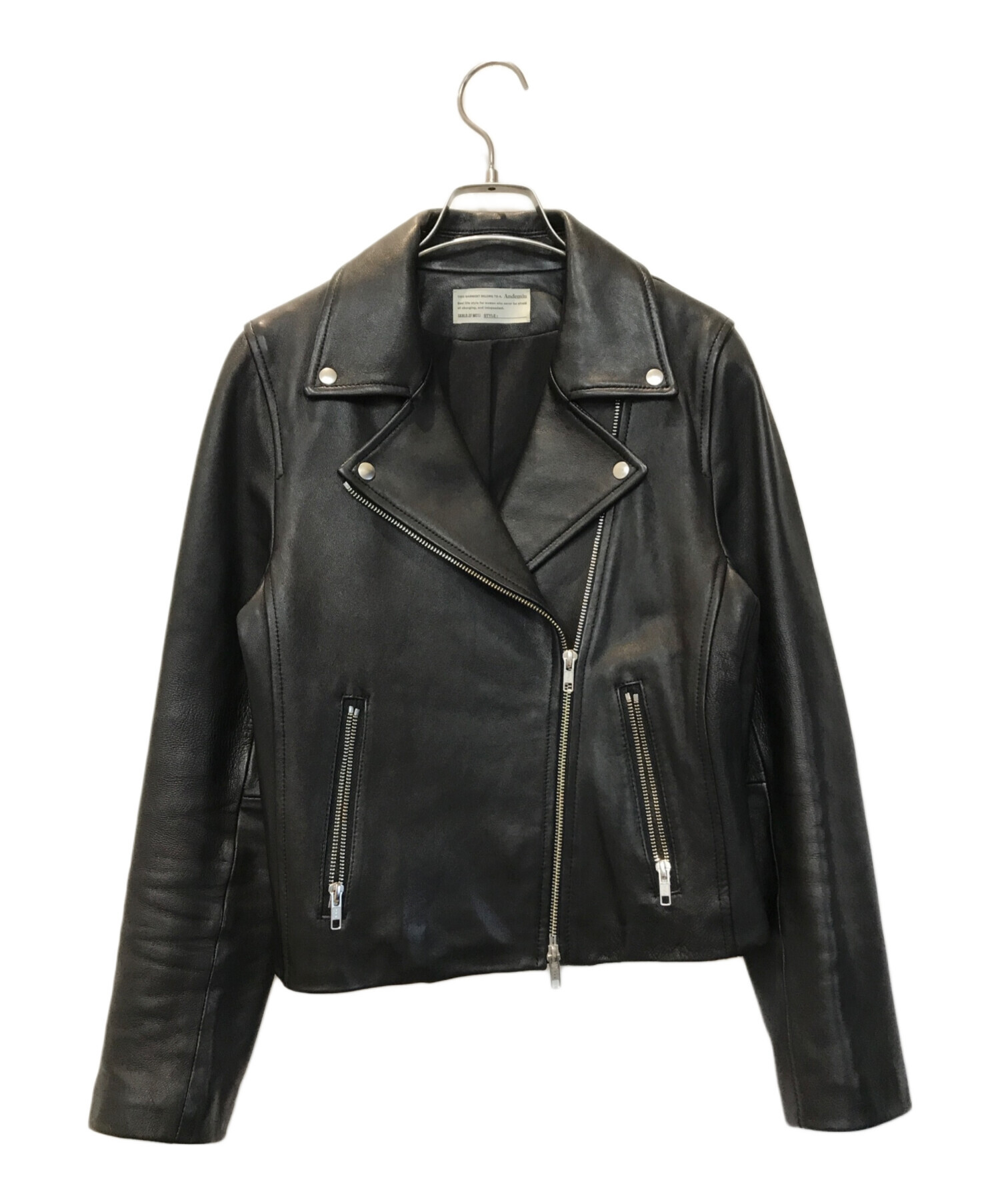 ☆ MURUA ☆ 黒 ライダース ジャケット ショートライダースジャケット[品番：MKSW0041886]｜MURUA