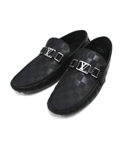 中古・古着通販】LOUIS VUITTON (ルイ・ヴィトン) ダミエローファー 