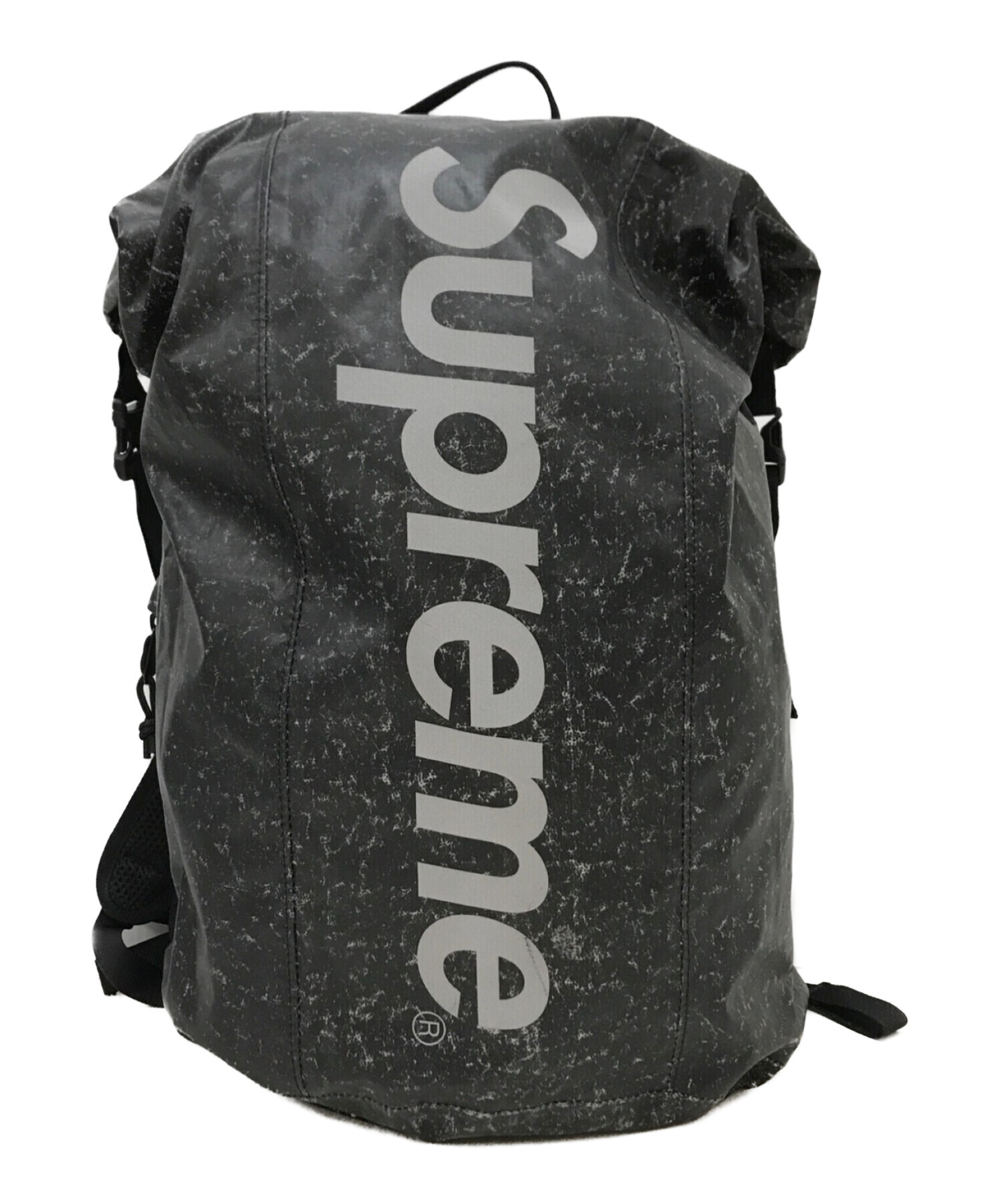 SUPREME (シュプリーム) Waterproof Reflective Speckled Backpack ブラック