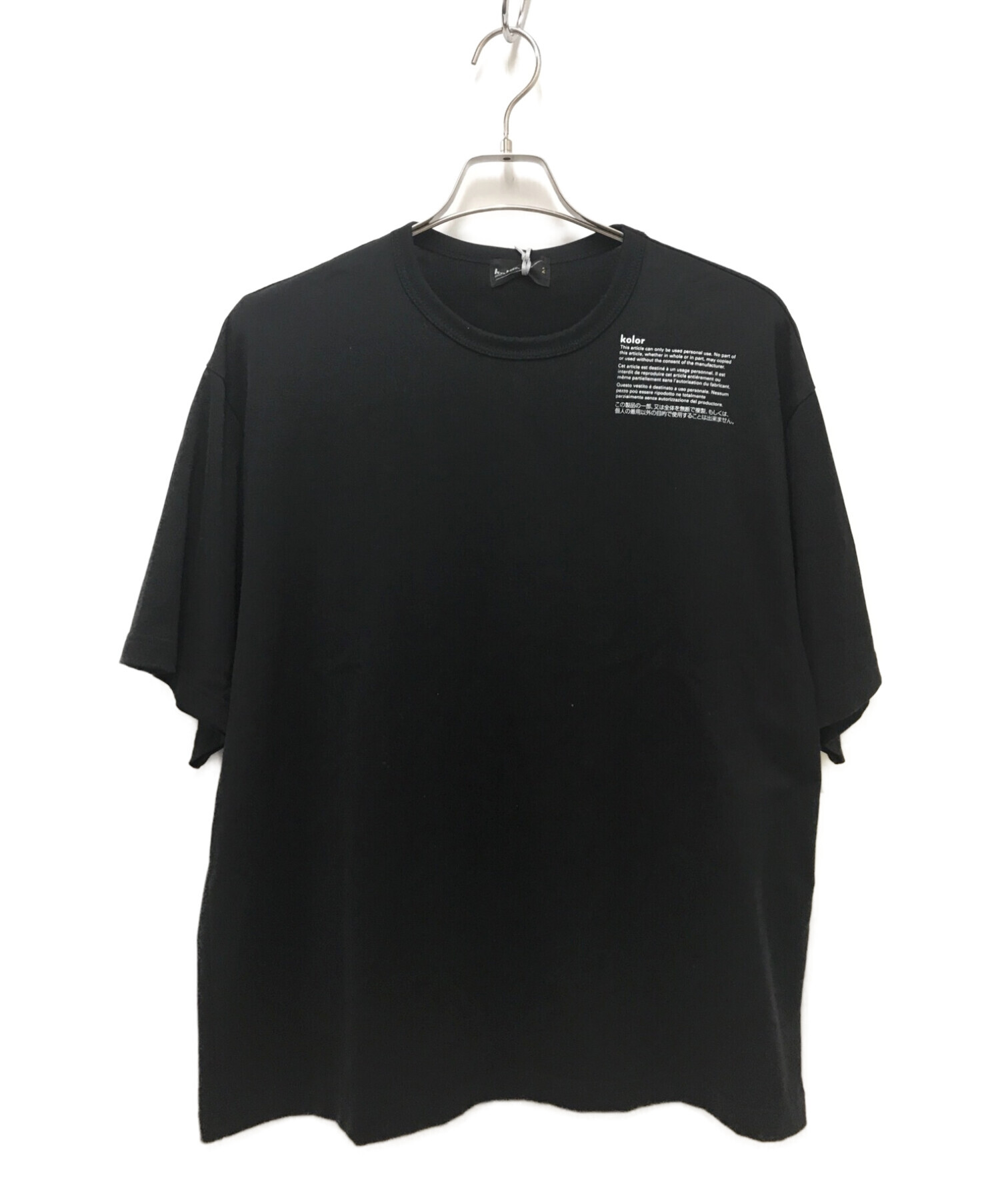 kolor カラー 22ss Tシャツ - Tシャツ/カットソー(半袖/袖なし)