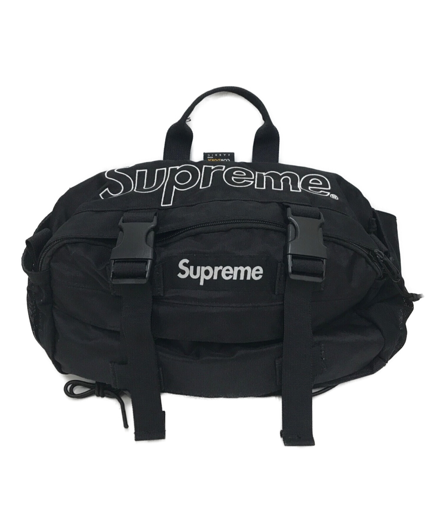 Supreme 19fw waist bag Black ウエストバッグ