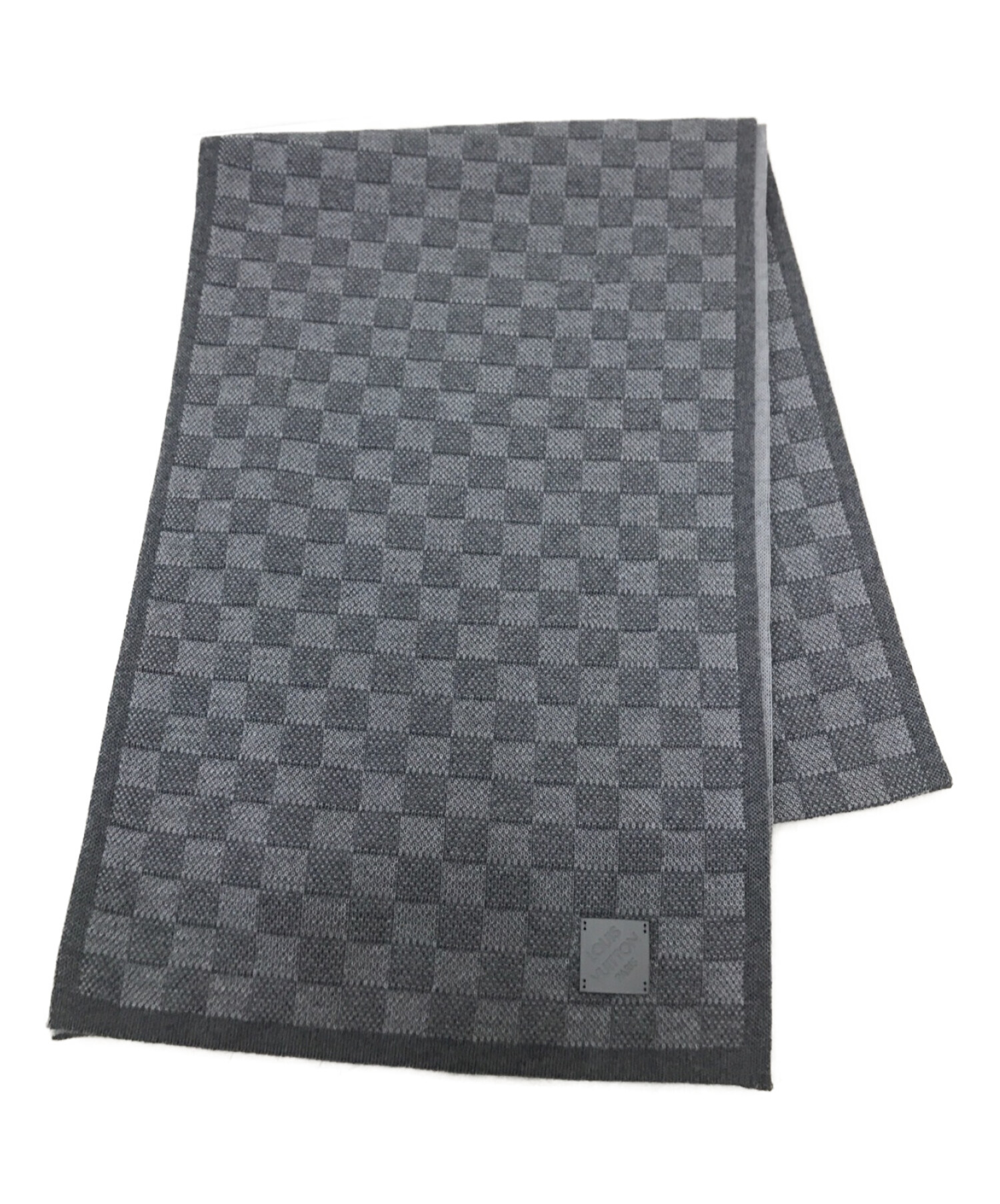 LOUIS VUITTON ルイ・ヴィトン ストール ダミエ ブラック 美品（LV 