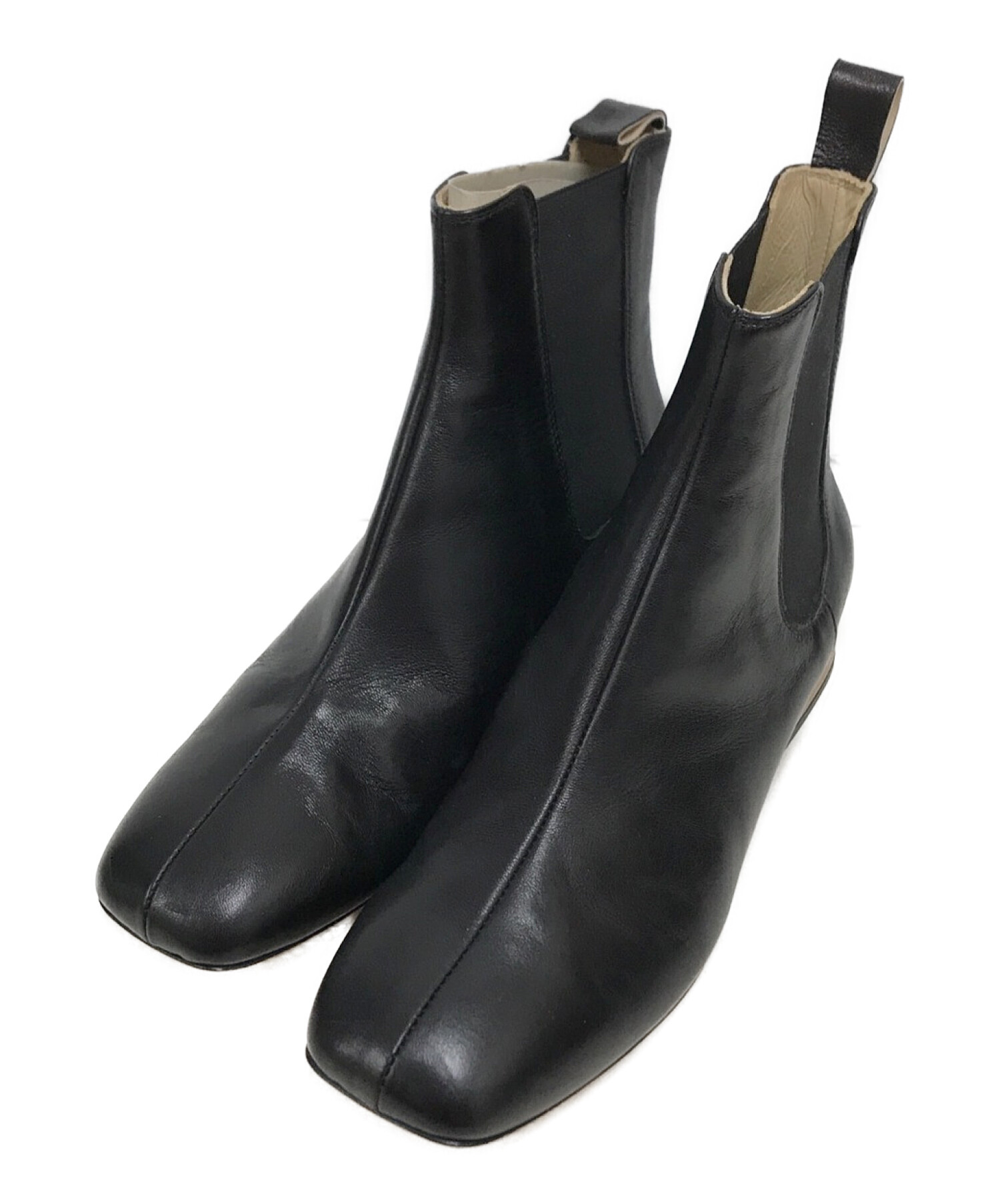 FABIO RUSCONI ブーツ 39(25.5cm位) 黒