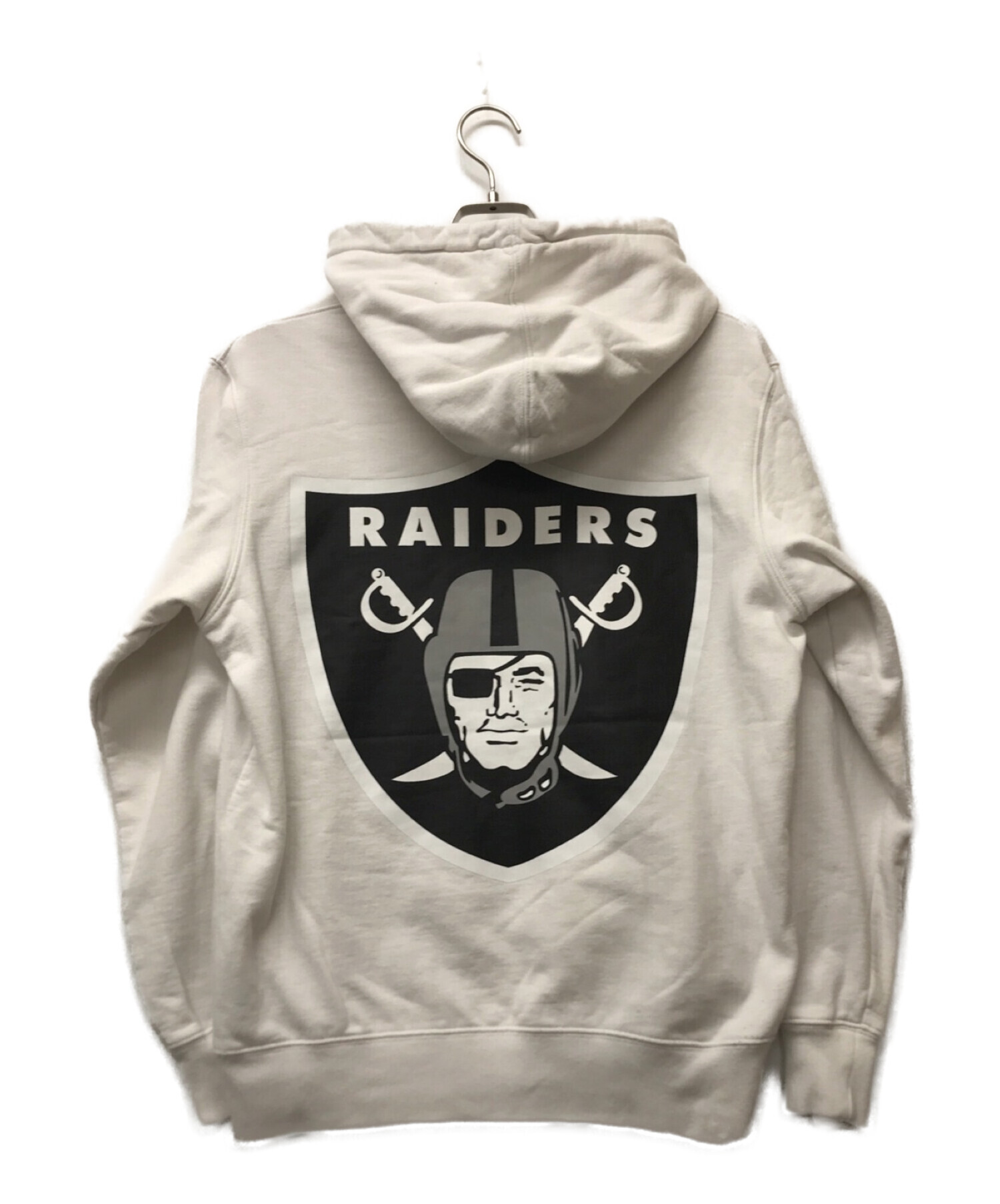 Supreme (シュプリーム) NFL Raiders 47 Hooded Sweatshirt ホワイト サイズ:S