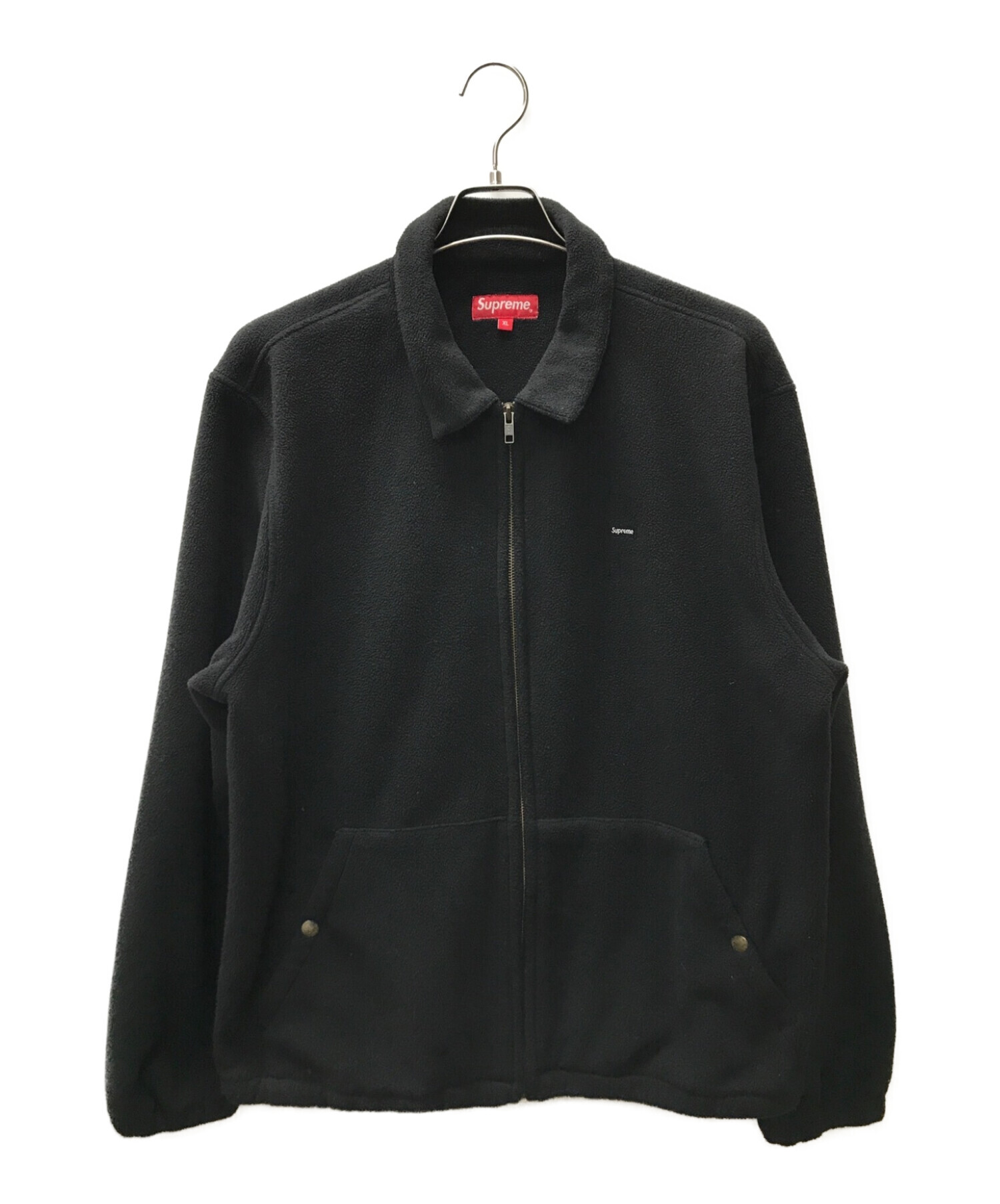 Supreme (シュプリーム) Polartec Harrington Jacket ブラック サイズ:ＸＬ
