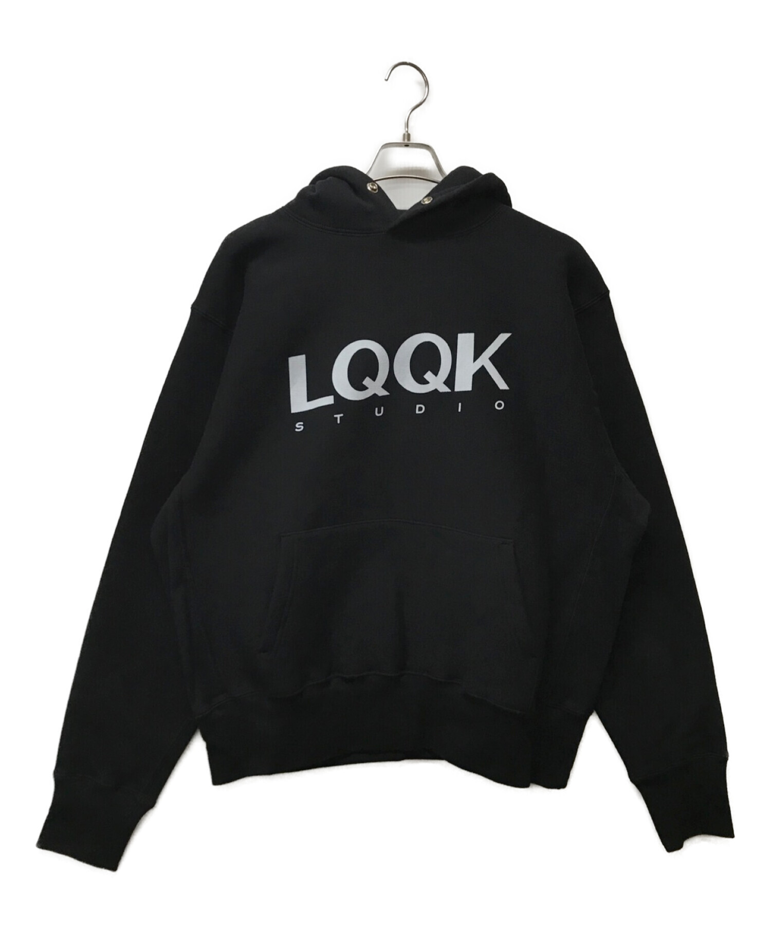 LQQK STUDIO Logo Hoody Black