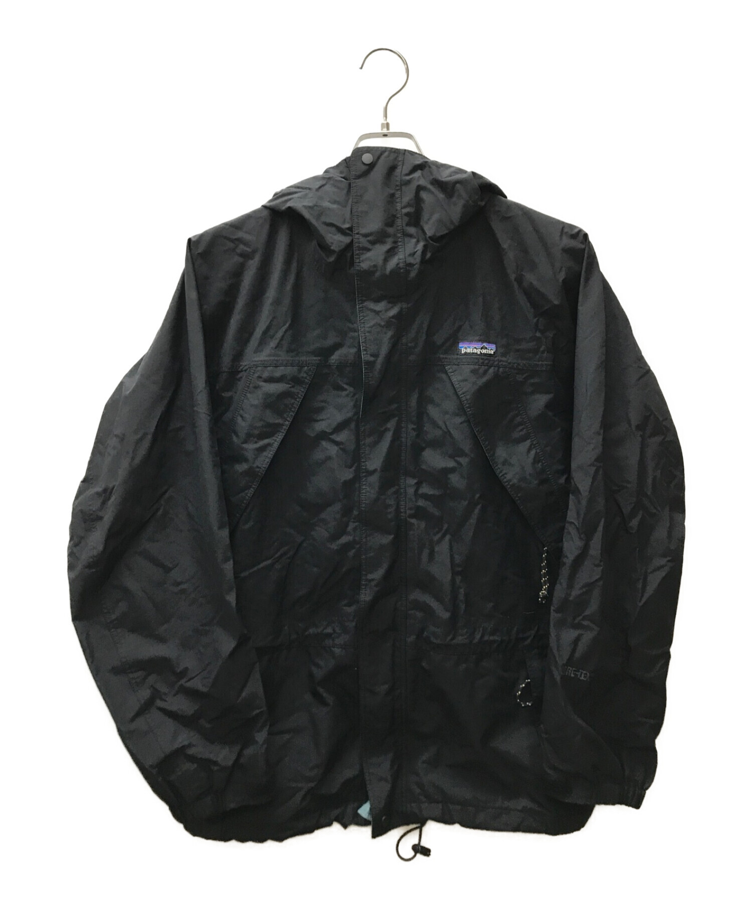 〔ジャンク品〕Patagonia ストームジャケット ブラック サイズL