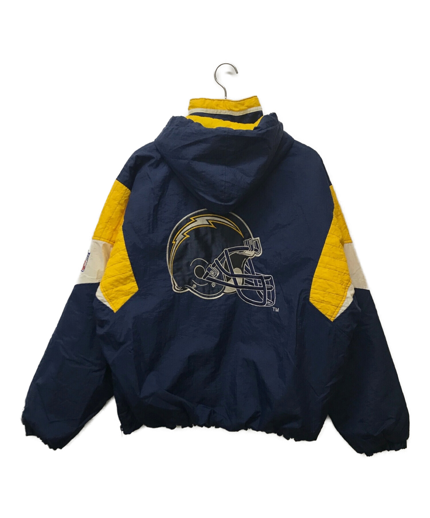 STATER中綿ジャケットアノラックパーカーNFLナイロンCHARGERS古着