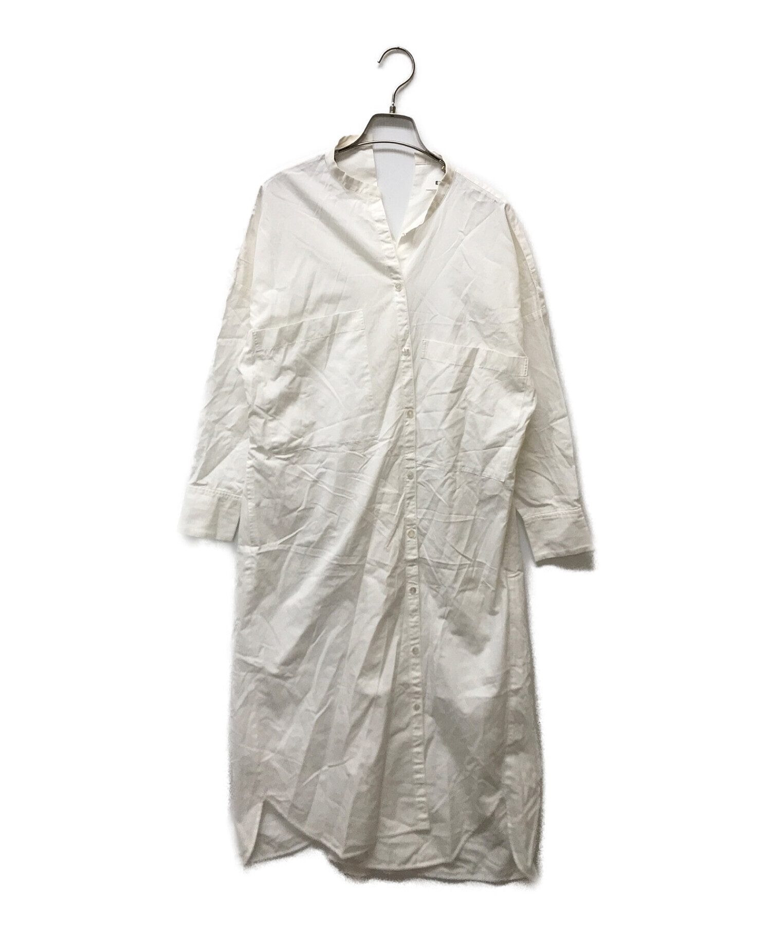 中古・古着通販】ENFOLD (エンフォルド) ソフトブロードシャツドレス 