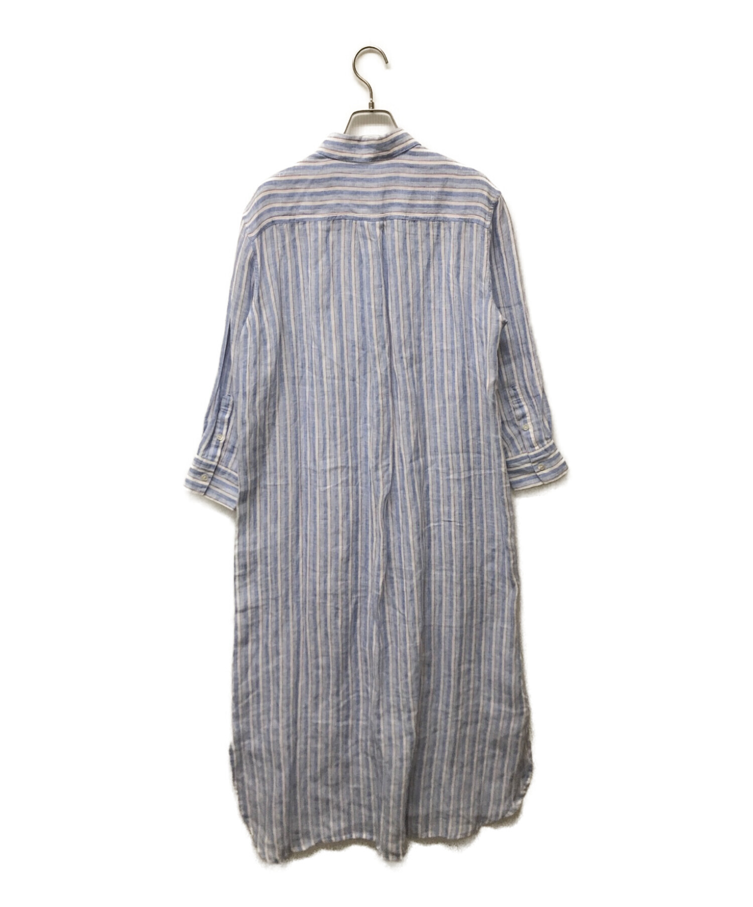 1度だけ着用！美品】23区☆ LIBECO リベコ リネン シャツ ワンピ―ス