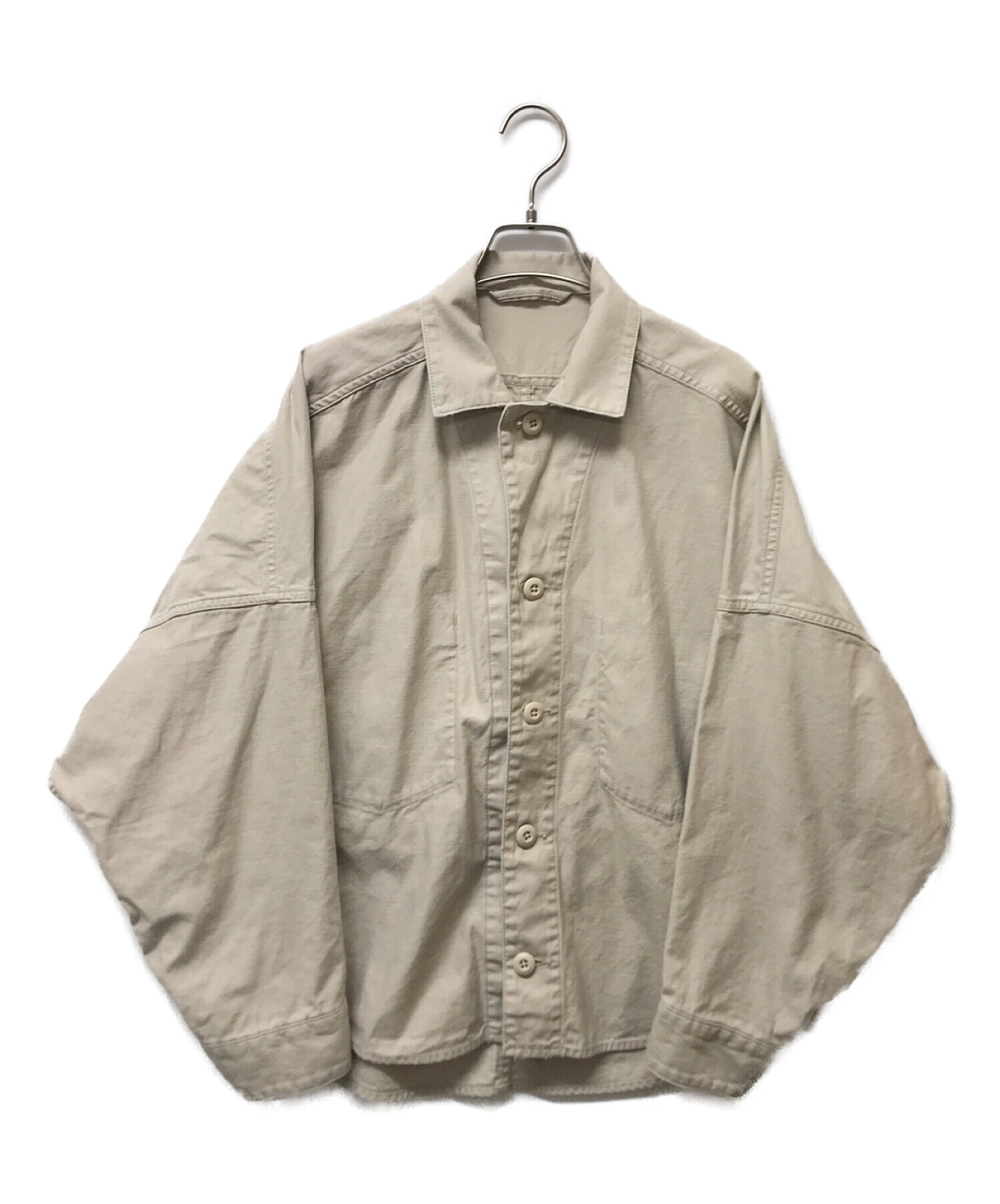 中古・古着通販】Plage (プラージュ) Army シャツ2 ベージュ サイズ:36 
