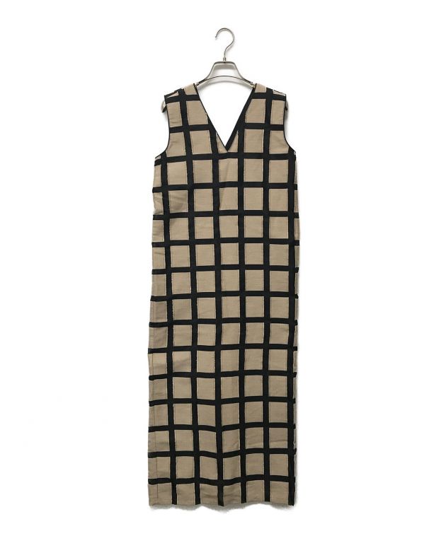 中古・古着通販】Louren (ローレン) geometric jacquard pencil dress 