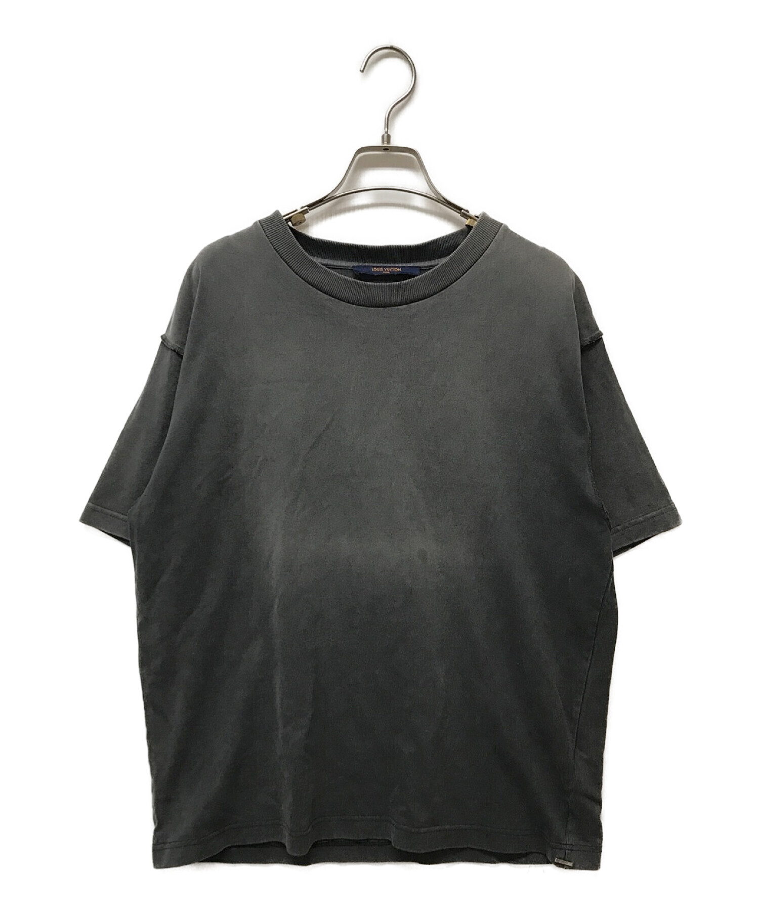 ルイヴィトン メンズ Tシャツ インサイドアウト グレー Mサイズ-