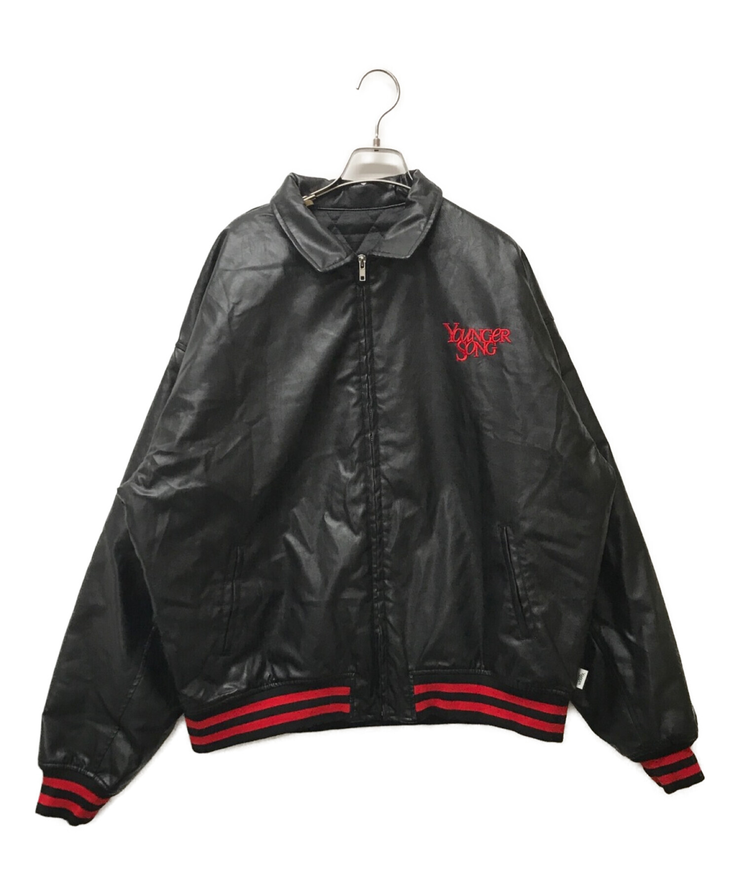 Younger Song Leather Stadium Jacket