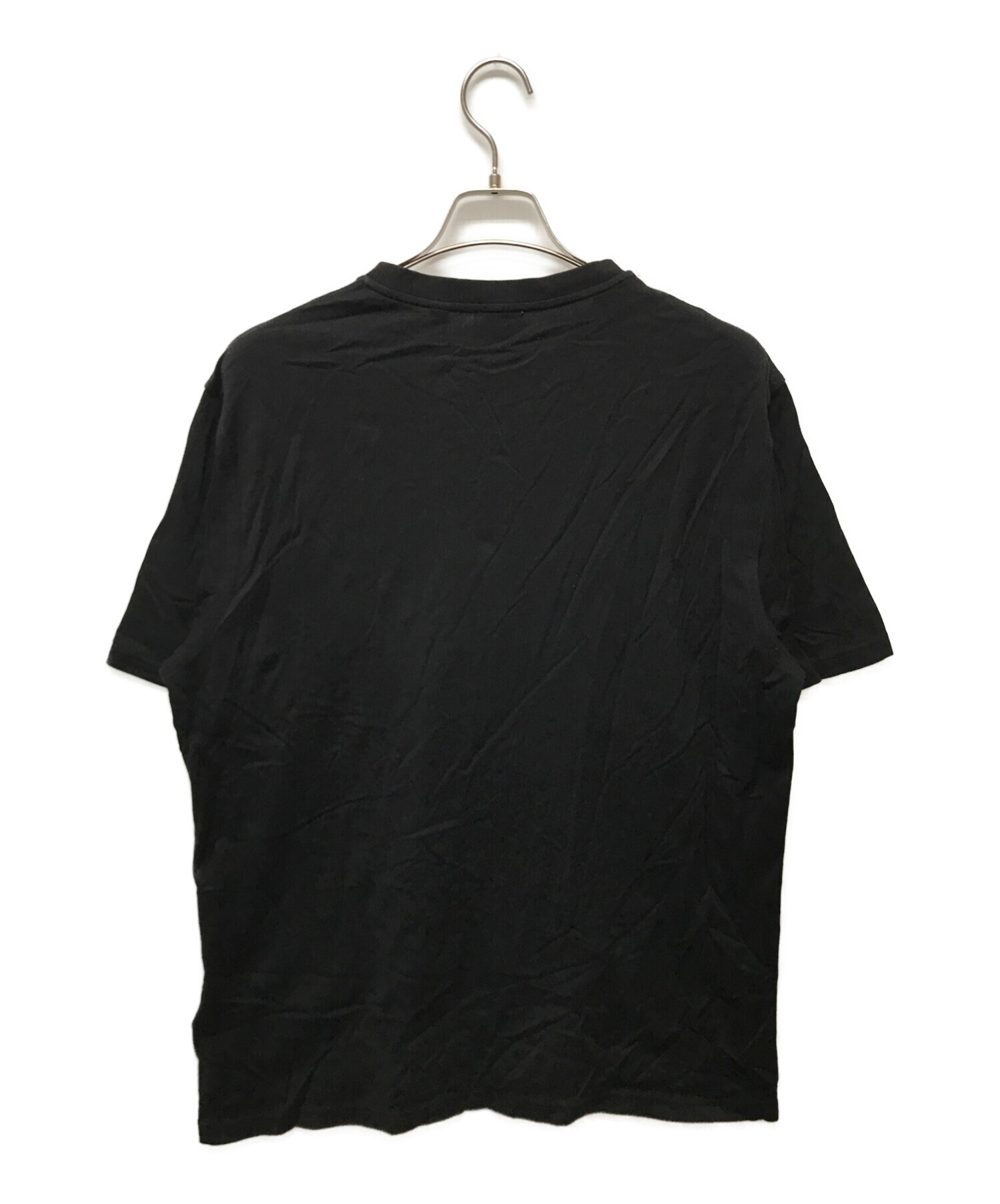 中古・古着通販】BURBERRY (バーバリー) ロゴプリントTシャツ ブラック 