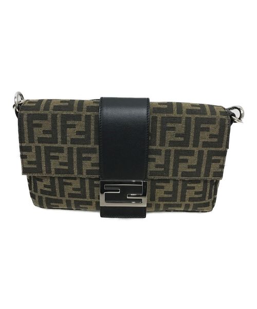 大特価・期間限定）FENDI（フェンディ）バゲット おぼしき スリム クラッチ 