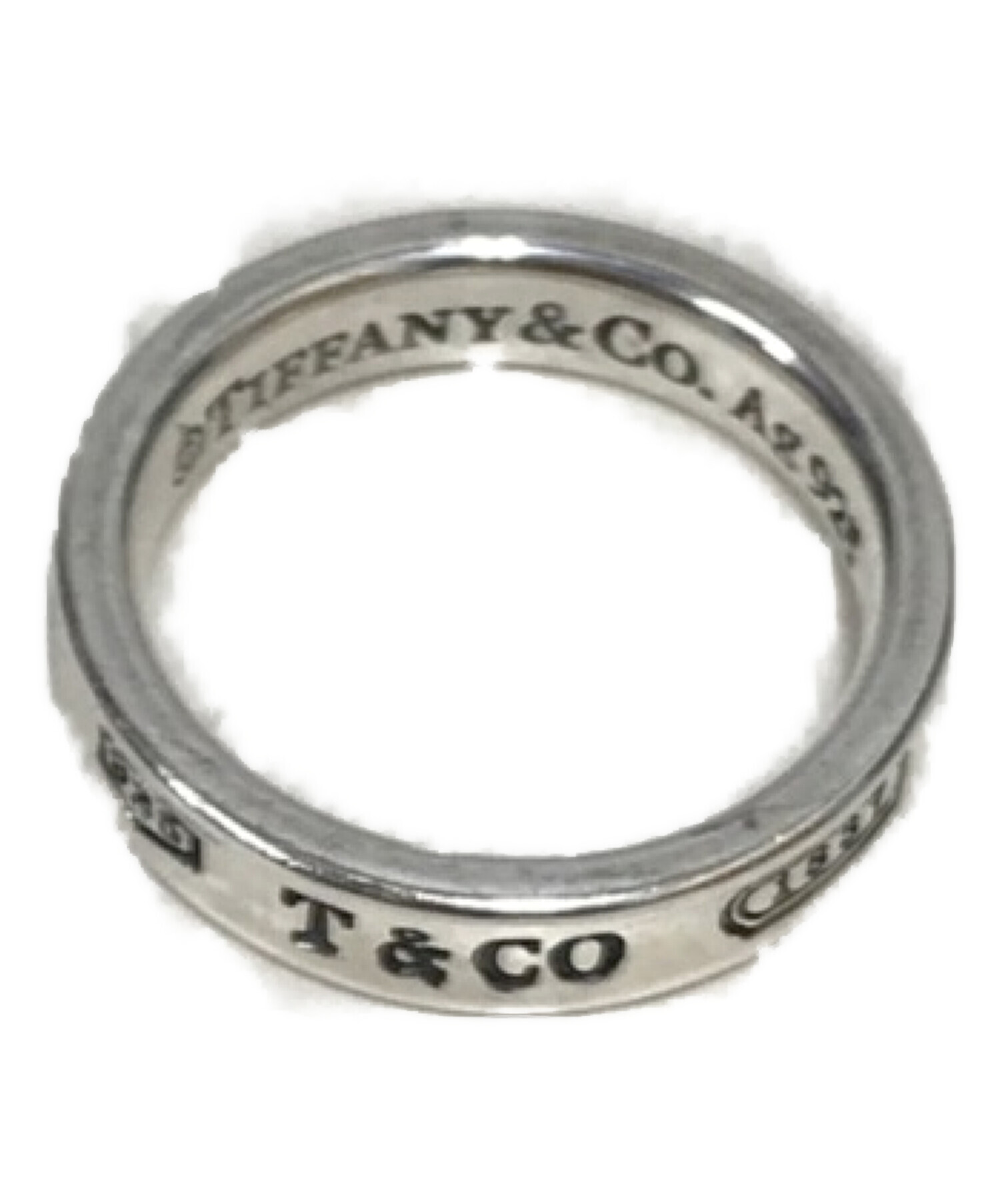 ティファニー 1837 リング 9号 TIFFANY ルベドメタル リング 中古 