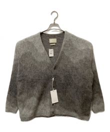 中古・古着通販】YOKE (ヨーク) GRADATION JACQUARD CARDIGAN グレー 
