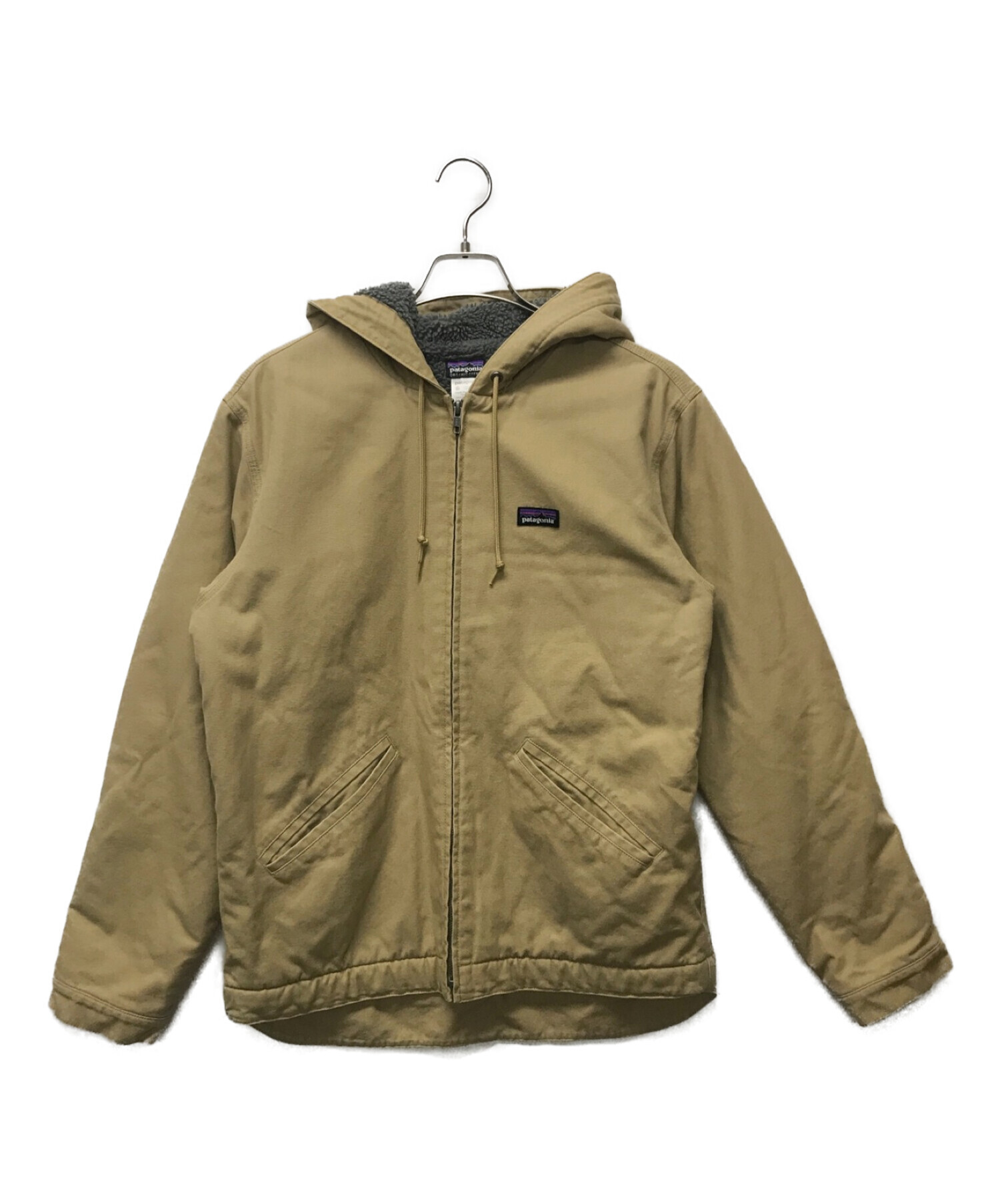 patagonia パタゴニア ラインドキャンバスフーディ サイズM 古着 