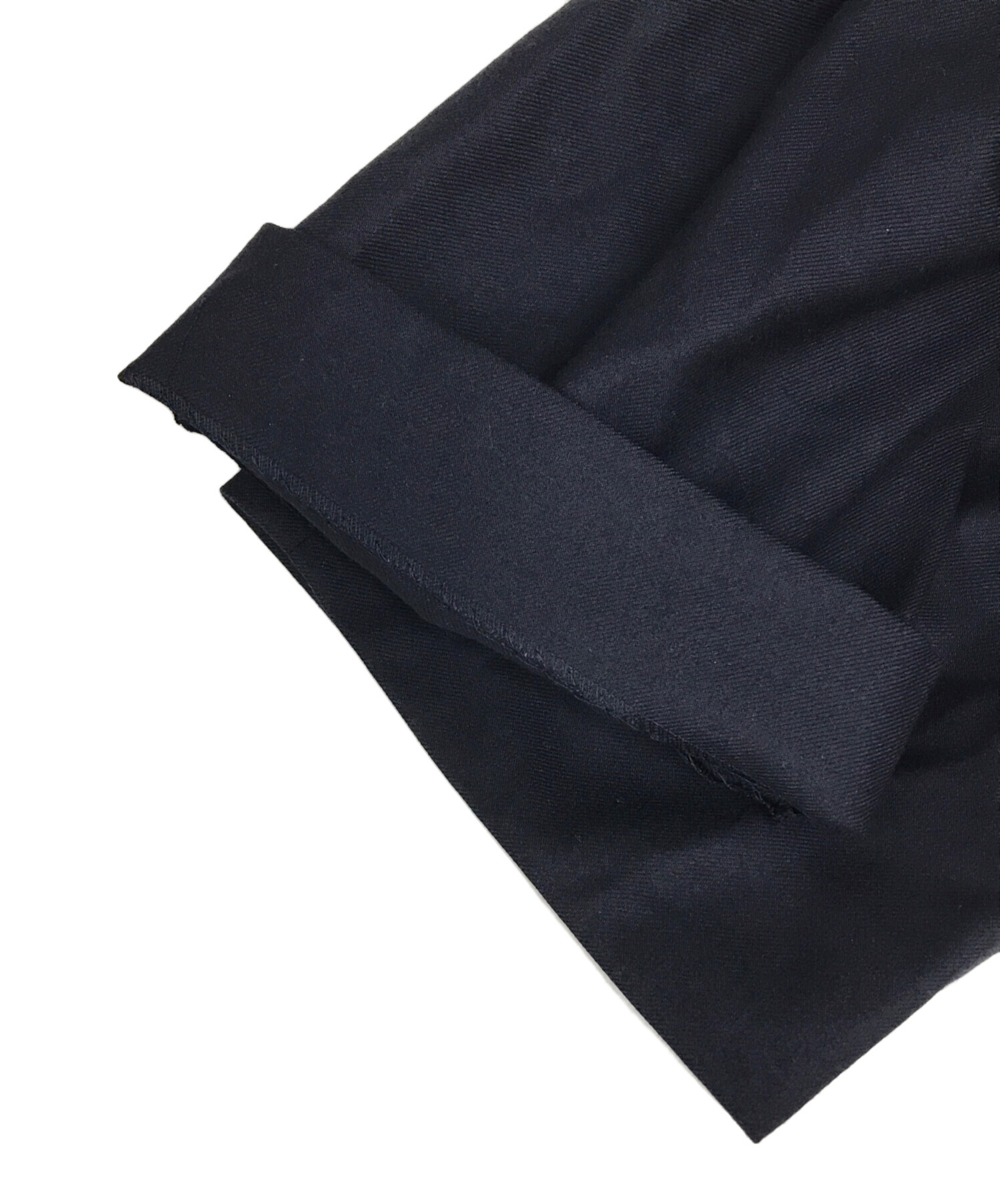 中古・古着通販】ATON (エイトン) 1タックウールテーパードパンツ 