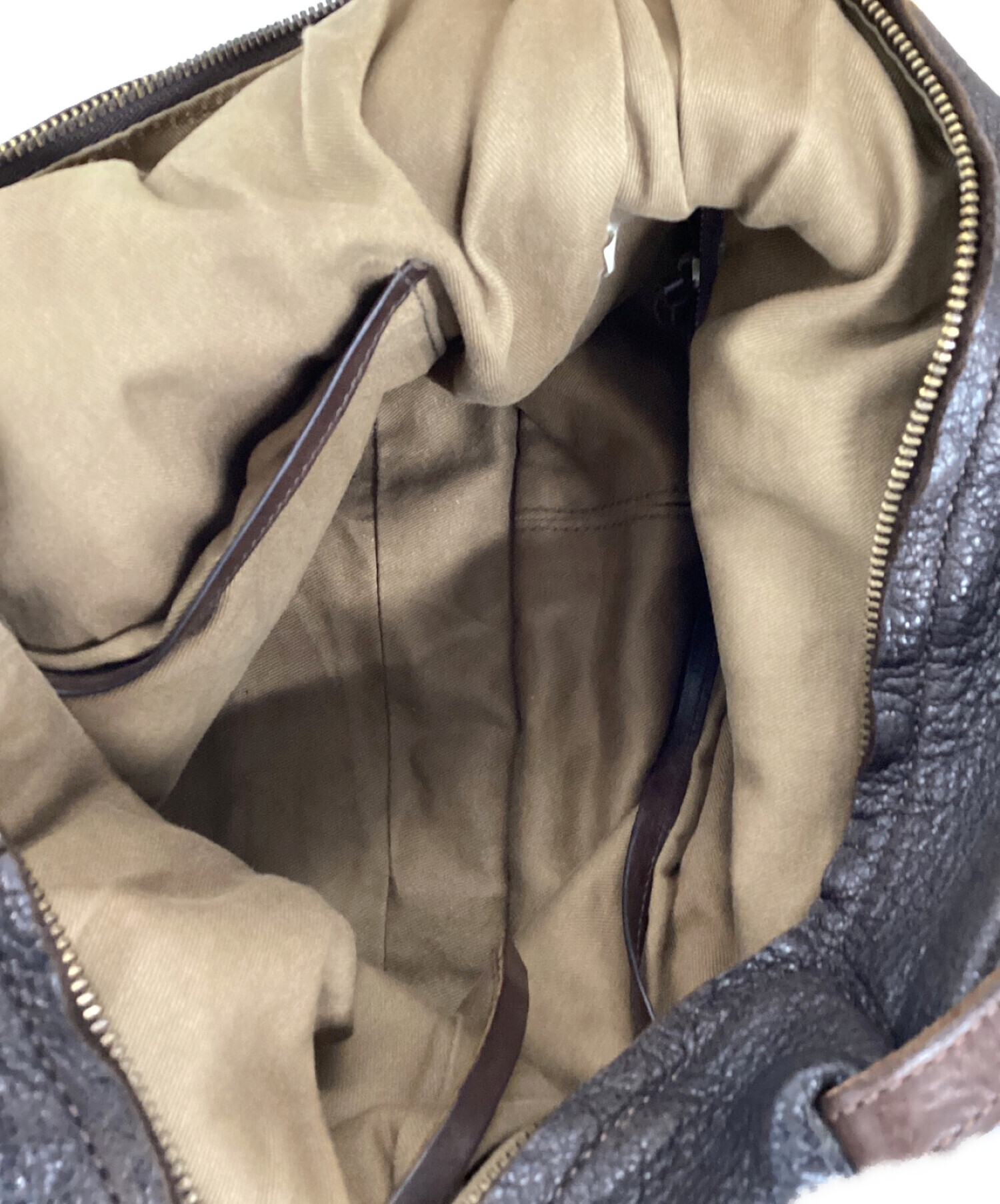genten PALA KNOTシリーズ 2waybag ダークブラウン｜ファッション